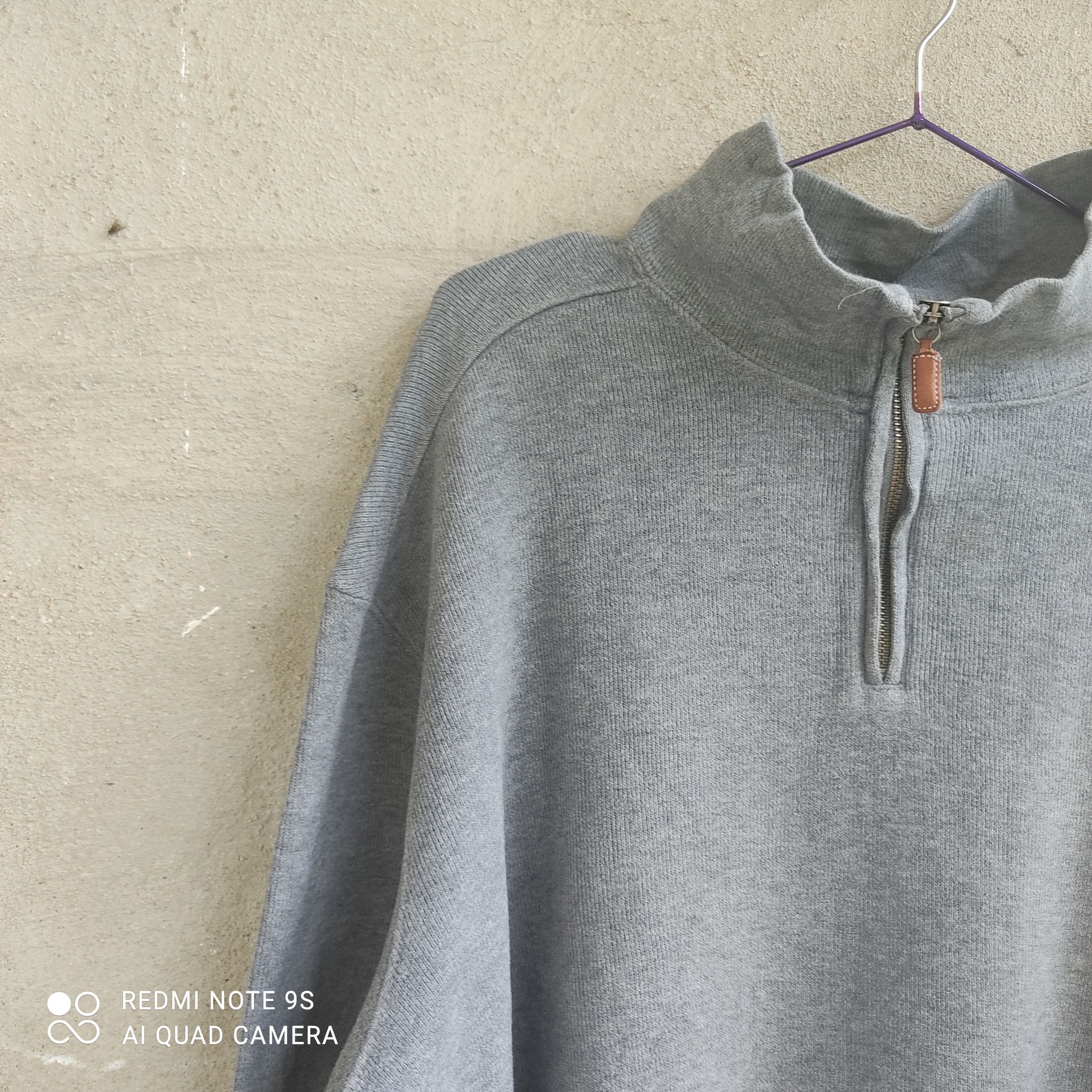 Polo Ralph Lauren × Ralph Lauren Polo By Ralph Lauren Half Zipper Sweatshirt Size US XL / EU 56 / 4 - 4 Thumbnail