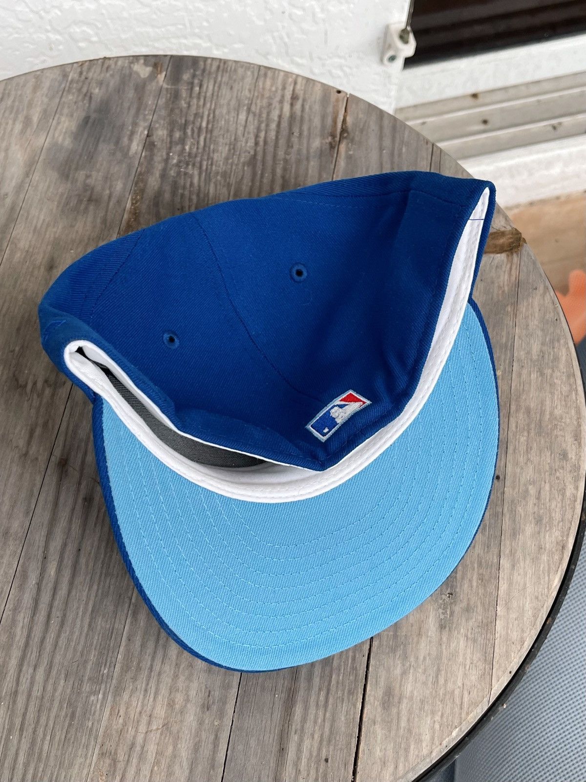 Hat Club 1992 Toronto Blue Jays 7 1/2 Fitted Exclusive Patch Icy UV Size ONE SIZE - 3 Thumbnail