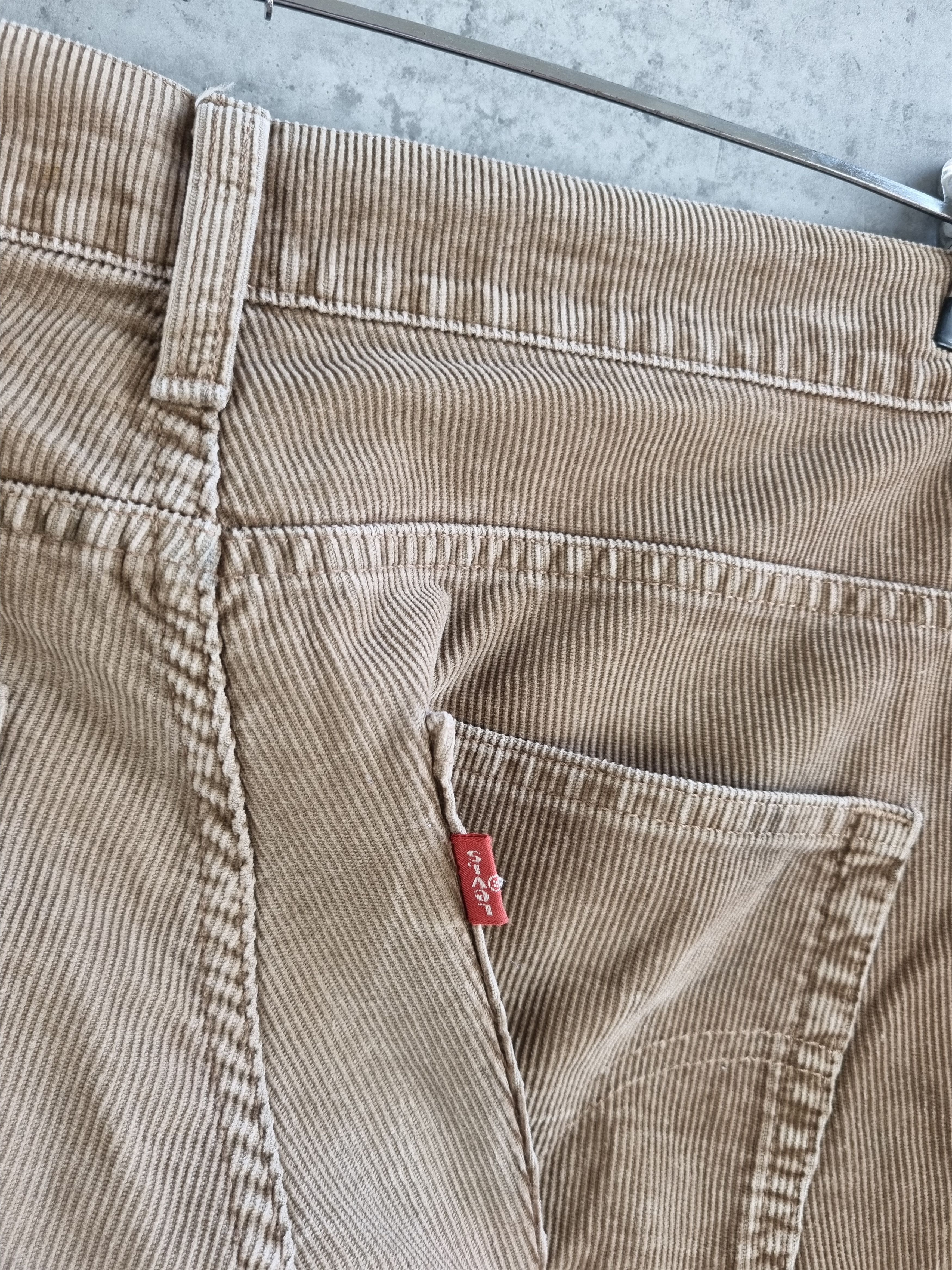 Levi's × Levi's Vintage Clothing × Vintage Rare flare LEVIS Corduroy Vintage 90s Earth tone Pants Size US 28 / EU 44 - 10 Thumbnail