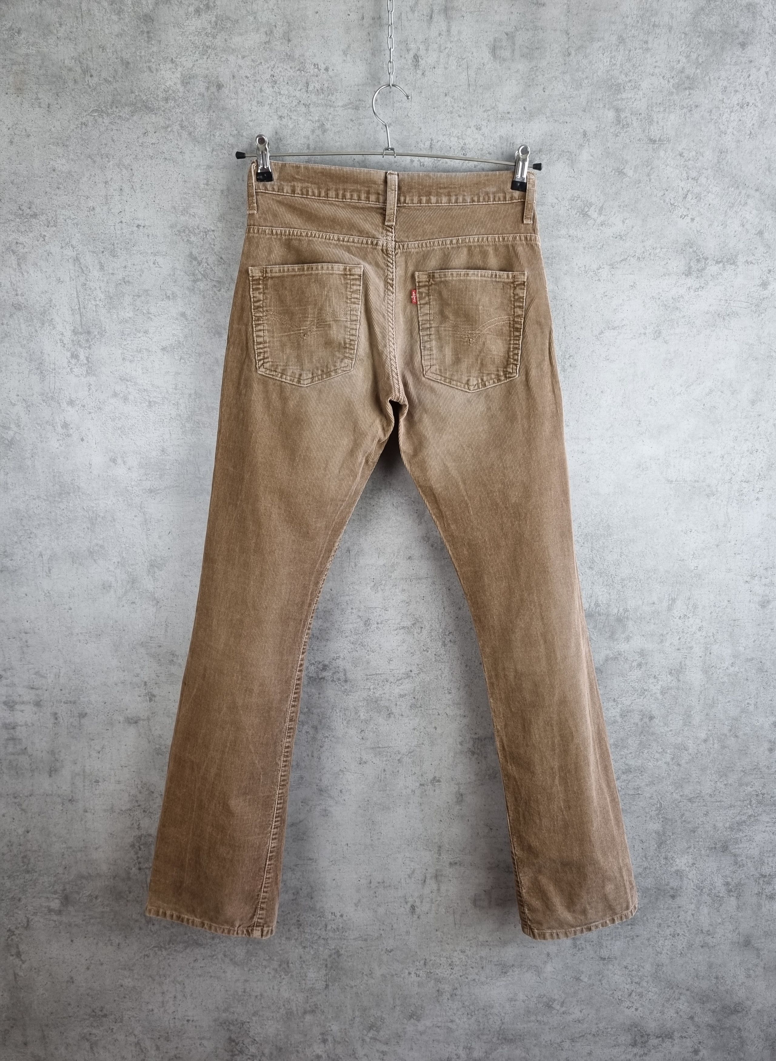 Levi's × Levi's Vintage Clothing × Vintage Rare flare LEVIS Corduroy Vintage 90s Earth tone Pants Size US 28 / EU 44 - 3 Thumbnail