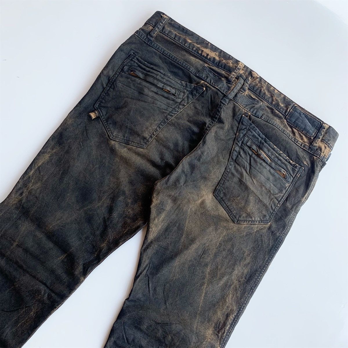 Robins Jeans × Vintage Vintage Robins Jeans Biker Pants Size US 38 / EU 54 - 9 Thumbnail