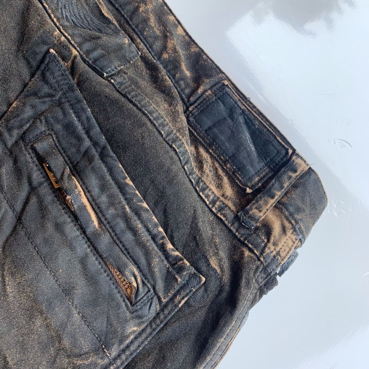 Robins Jeans × Vintage Vintage Robins Jeans Biker Pants Size US 38 / EU 54 - 12 Thumbnail
