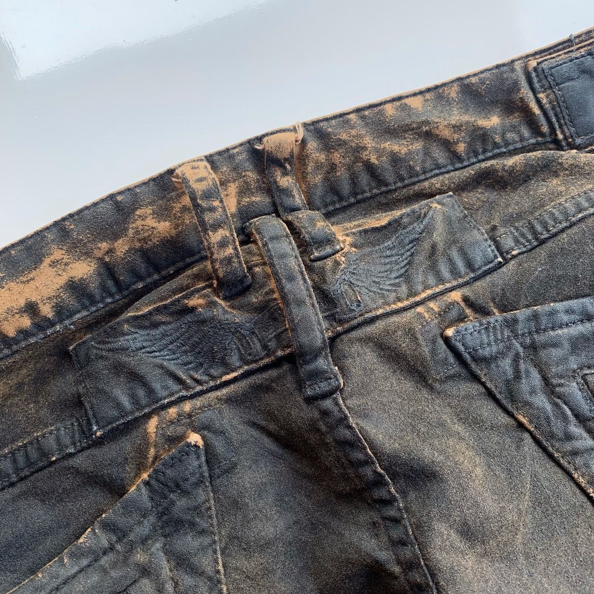 Robins Jeans × Vintage Vintage Robins Jeans Biker Pants Size US 38 / EU 54 - 13 Thumbnail