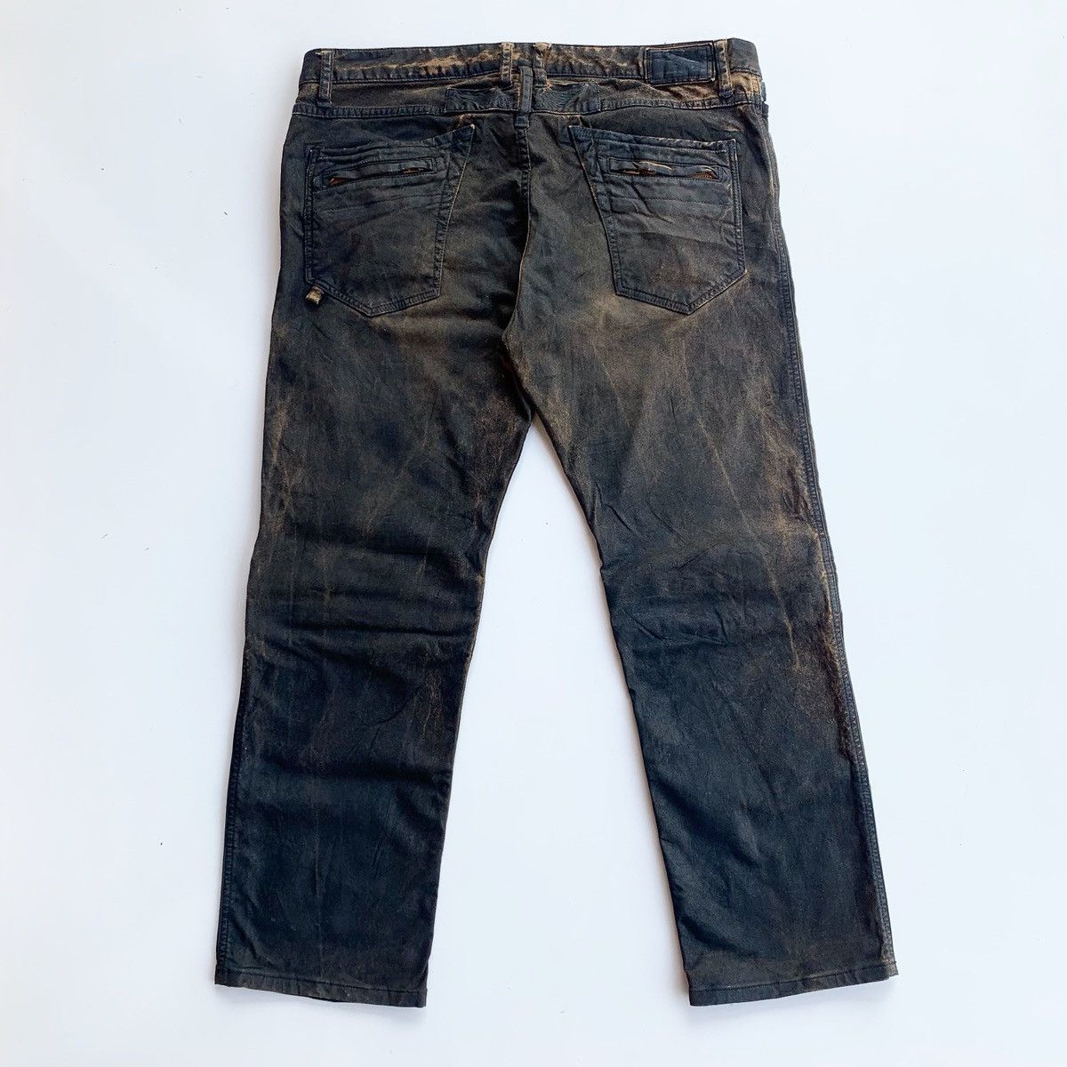 Robins Jeans × Vintage Vintage Robins Jeans Biker Pants Size US 38 / EU 54 - 2 Thumbnail