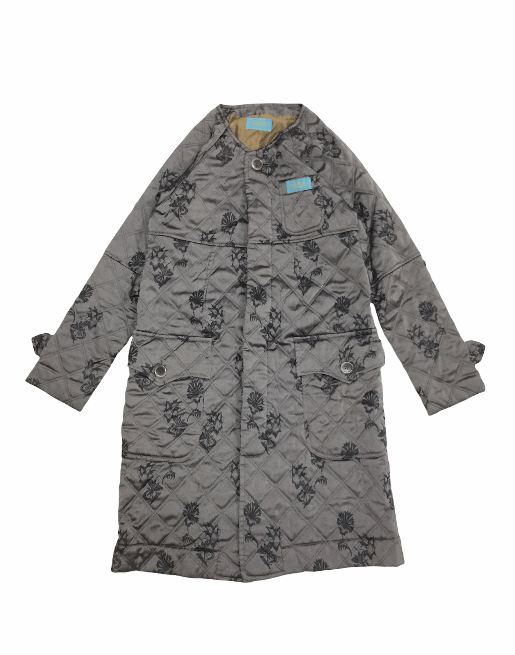 Undercover AW98 UNDERCOVER Floral parka quilted jacket Size S / US 4 / IT 40 - 1 Thumbnail