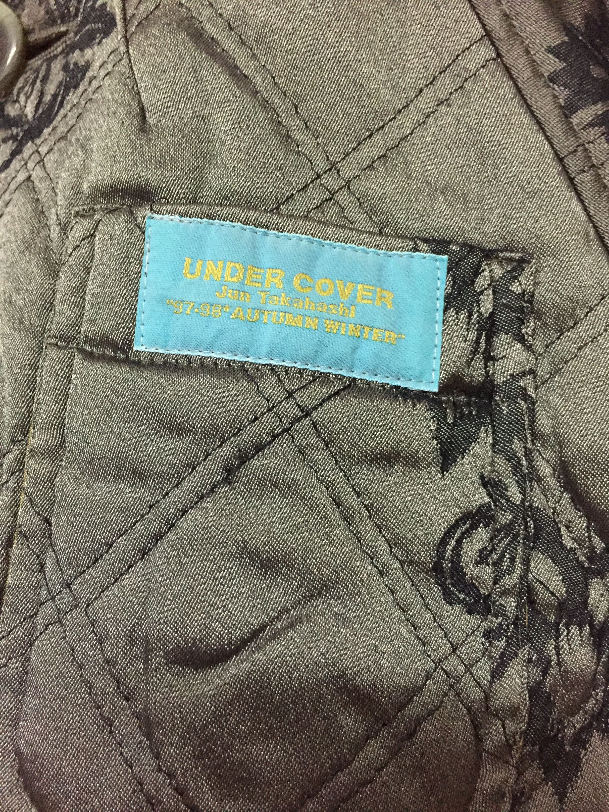 Undercover AW98 UNDERCOVER Floral parka quilted jacket Size S / US 4 / IT 40 - 5 Thumbnail