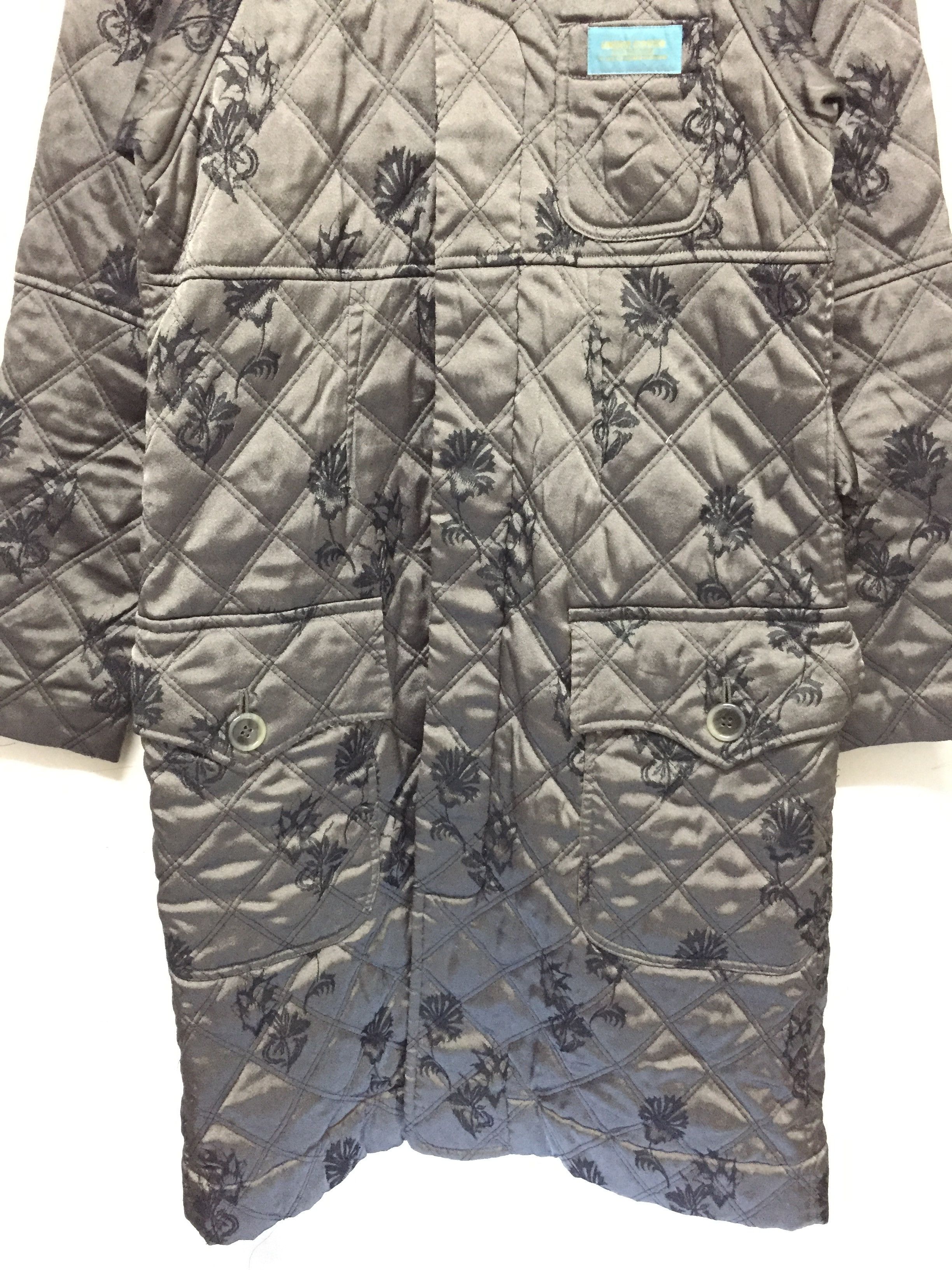 Undercover AW98 UNDERCOVER Floral parka quilted jacket Size S / US 4 / IT 40 - 6 Thumbnail