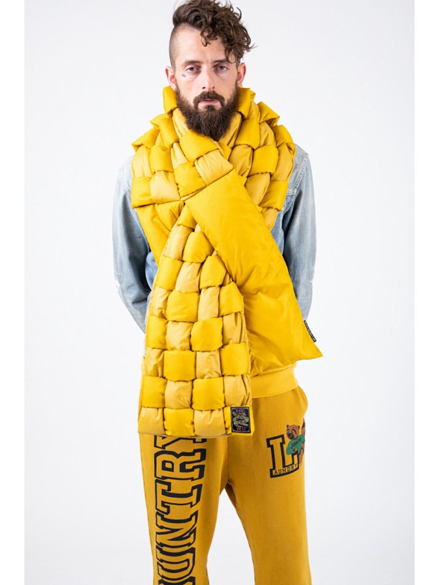 Kapital Kapital KEEL Woven Down Scarf Size ONE SIZE - 6 Thumbnail