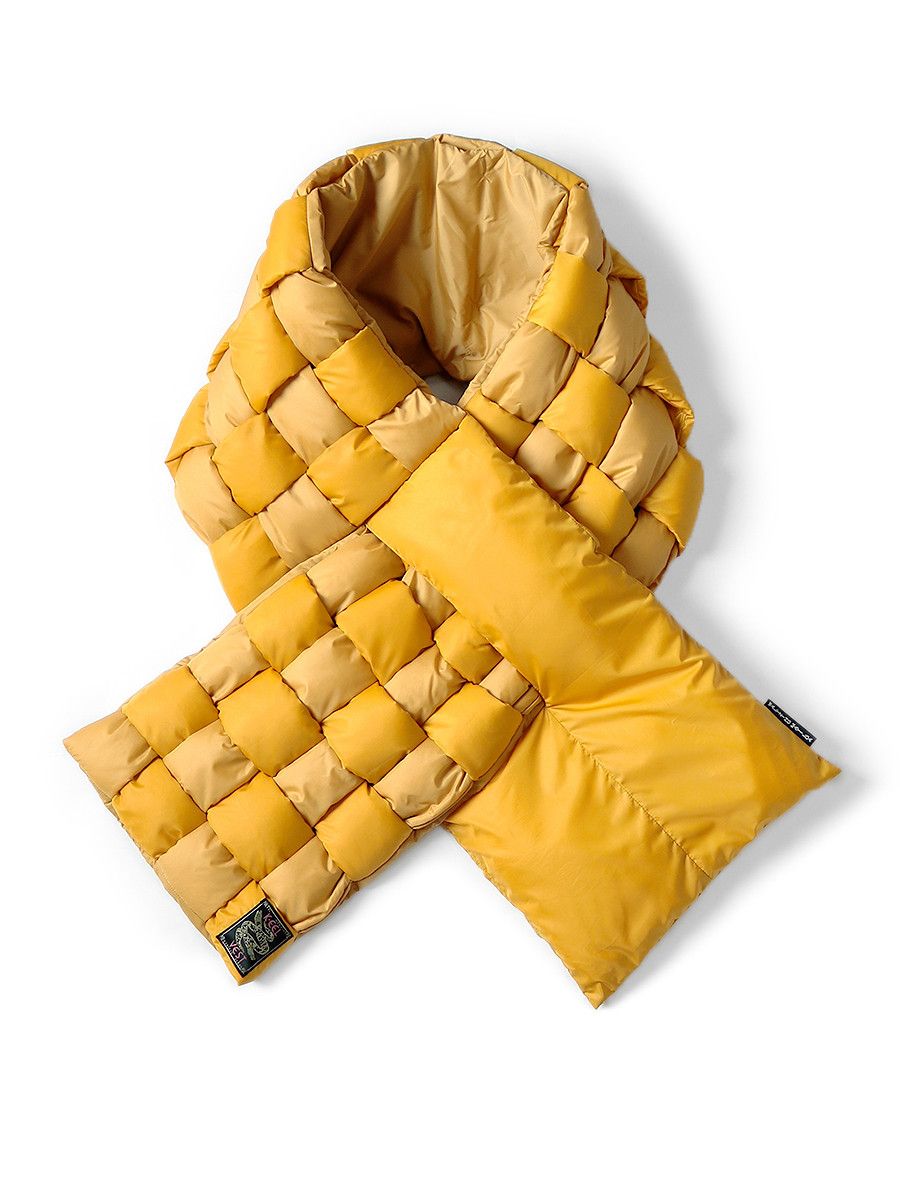 Kapital Kapital KEEL Woven Down Scarf Size ONE SIZE - 1 Thumbnail