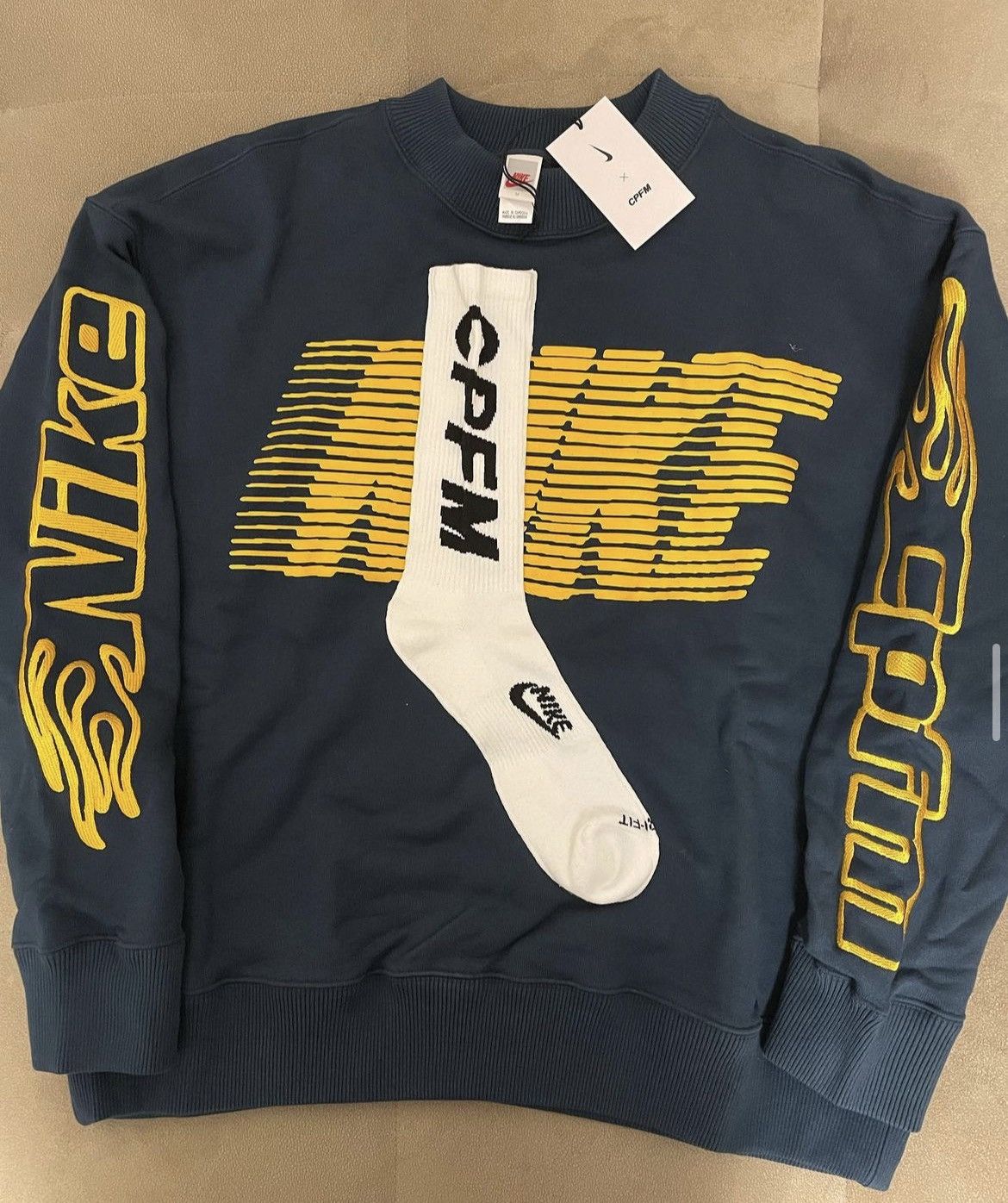 Cactus Plant Flea Market × Nike Nike cactus plant flea market CPFM sock Crewneck medium Size US M / EU 48-50 / 2 - 1 Preview