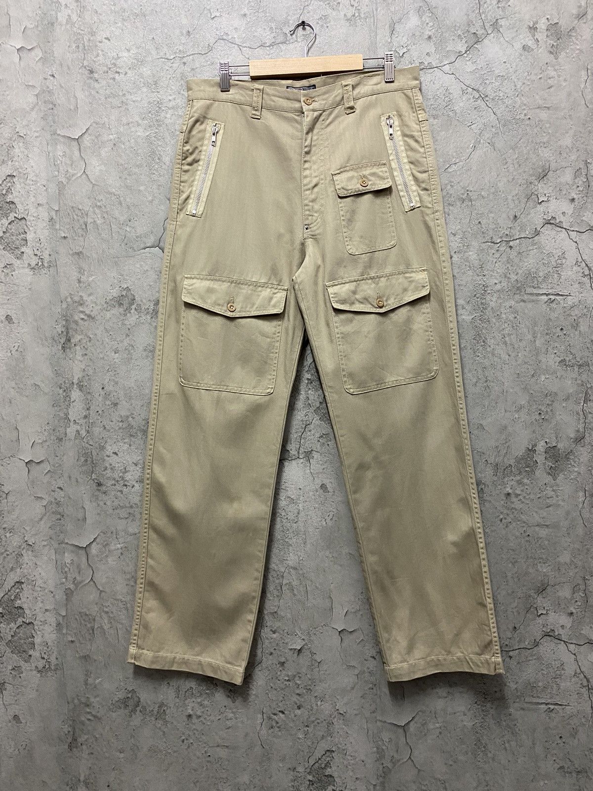 Vans Vintage 90’s Vans Cargo Bush Multi Pocket Heavy Cotton Pants Size US 32 / EU 48 - 1 Thumbnail