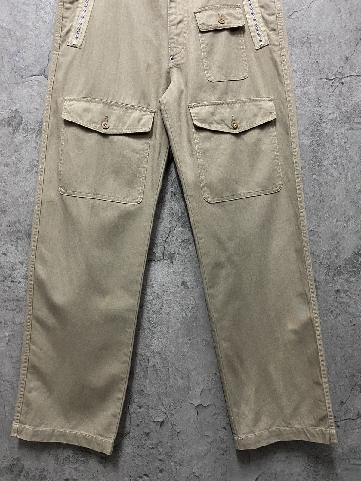 Vans Vintage 90’s Vans Cargo Bush Multi Pocket Heavy Cotton Pants Size US 32 / EU 48 - 5 Thumbnail