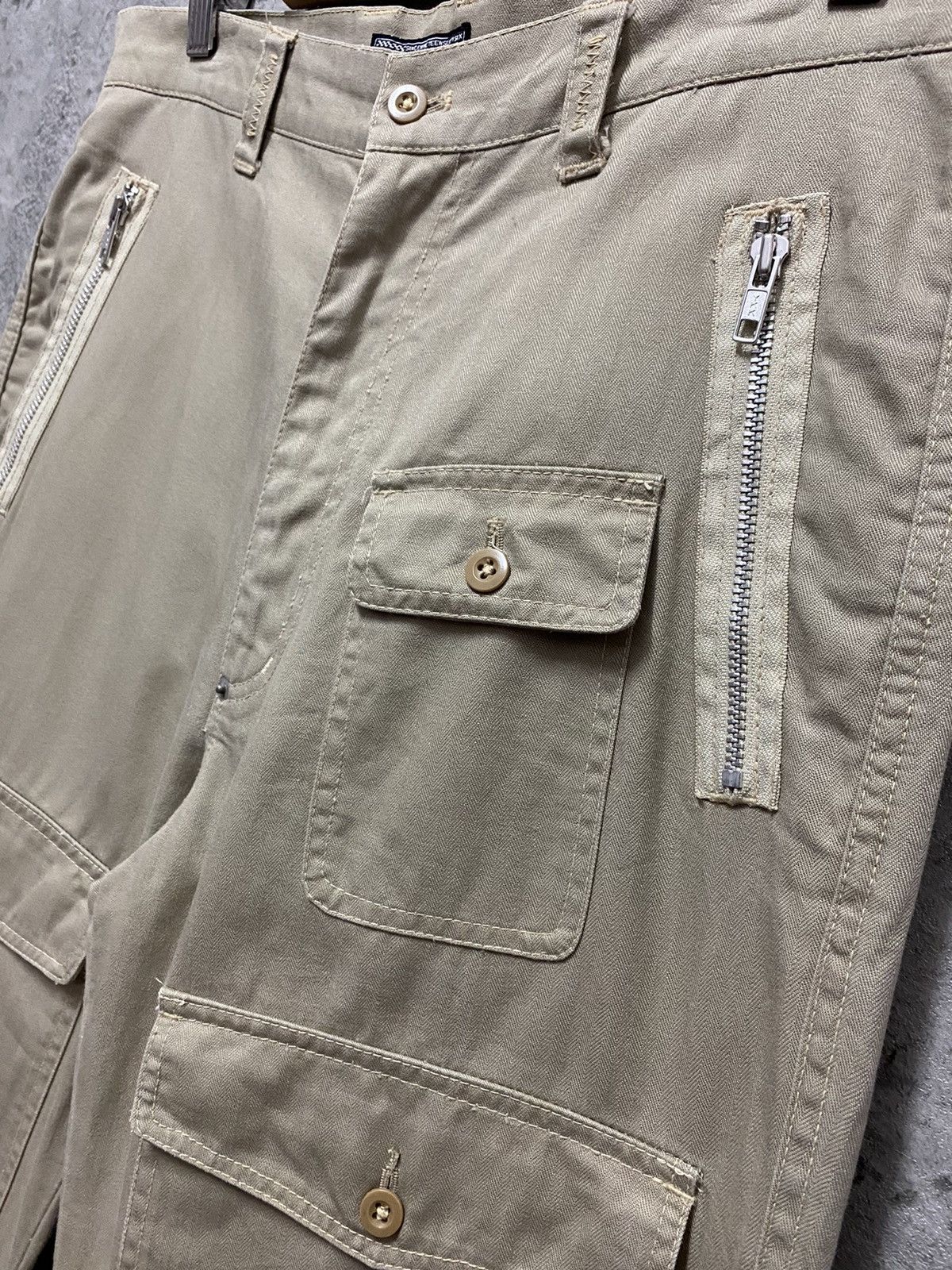 Vans Vintage 90’s Vans Cargo Bush Multi Pocket Heavy Cotton Pants Size US 32 / EU 48 - 9 Thumbnail