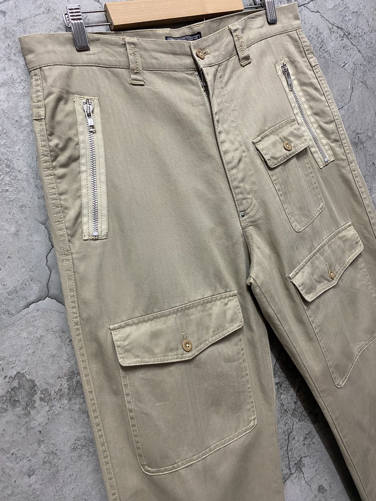 Vans Vintage 90’s Vans Cargo Bush Multi Pocket Heavy Cotton Pants Size US 32 / EU 48 - 7 Thumbnail