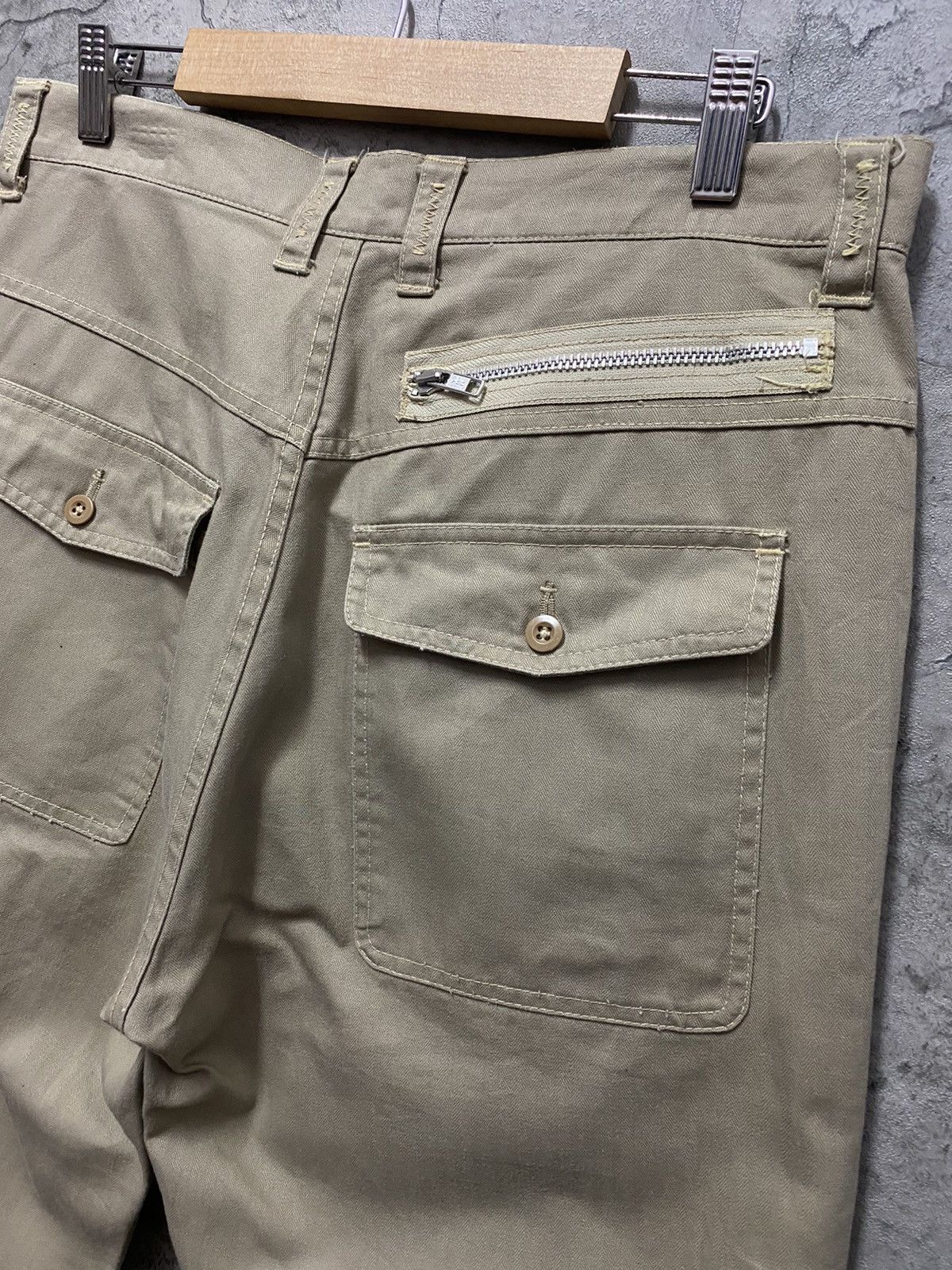 Vans Vintage 90’s Vans Cargo Bush Multi Pocket Heavy Cotton Pants Size US 32 / EU 48 - 13 Thumbnail