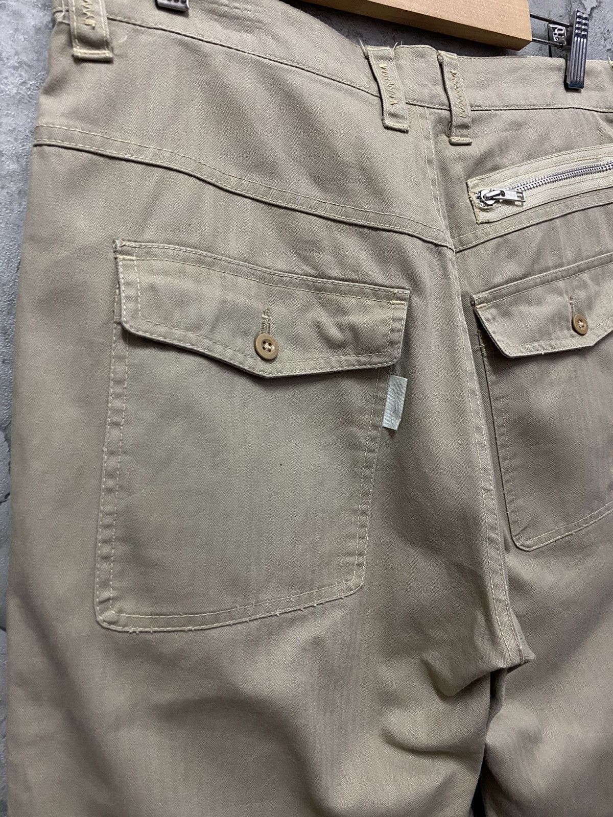Vans Vintage 90’s Vans Cargo Bush Multi Pocket Heavy Cotton Pants Size US 32 / EU 48 - 14 Thumbnail