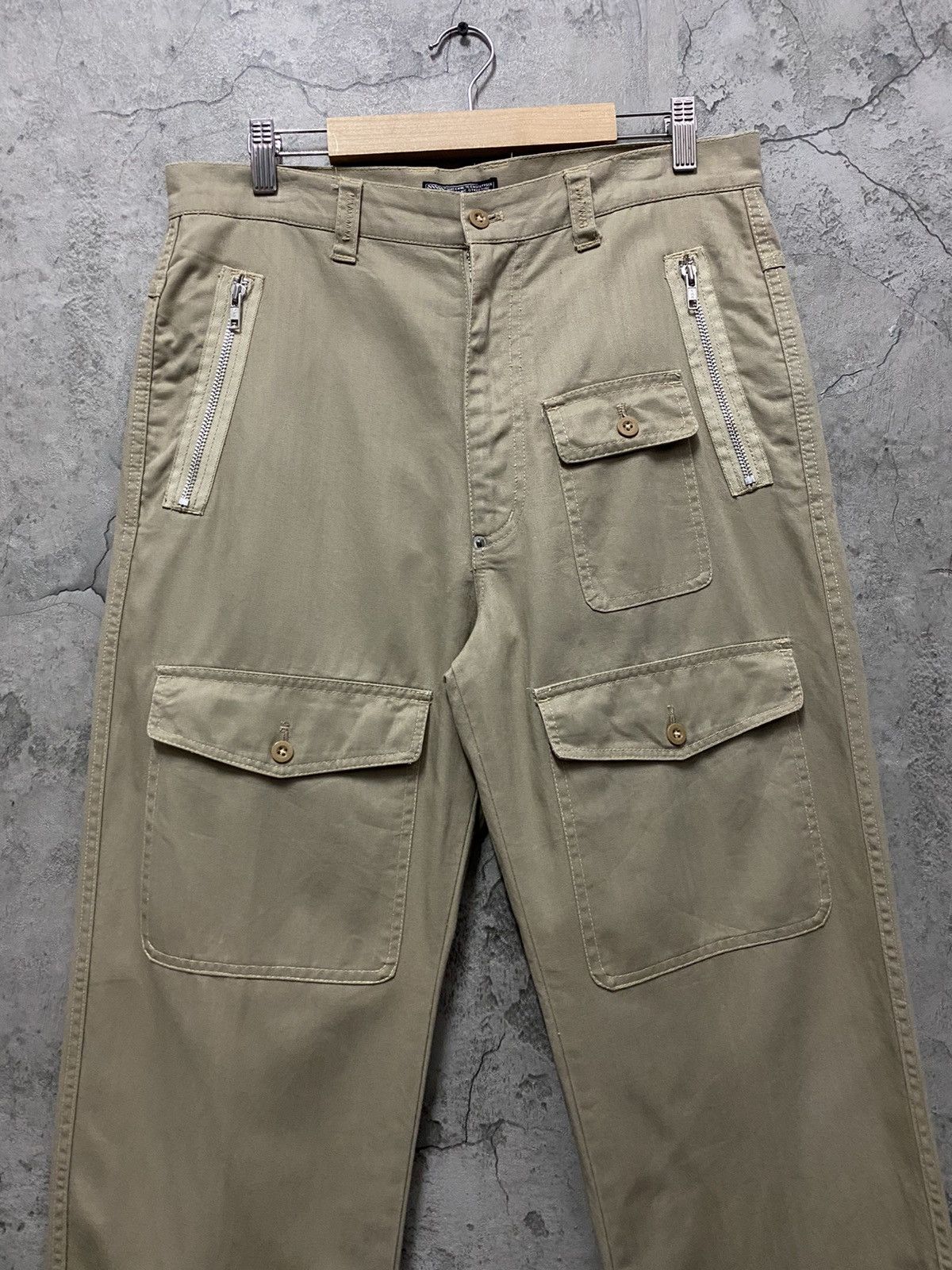 Vans Vintage 90’s Vans Cargo Bush Multi Pocket Heavy Cotton Pants Size US 32 / EU 48 - 4 Thumbnail