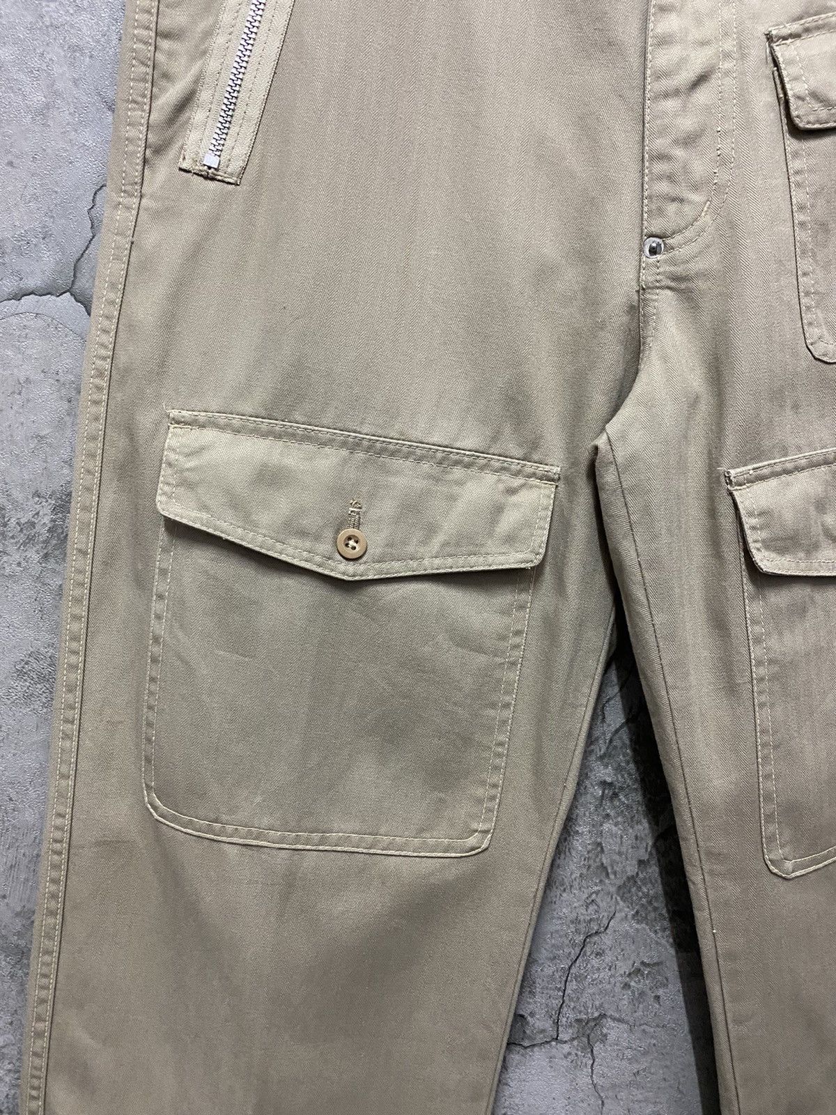 Vans Vintage 90’s Vans Cargo Bush Multi Pocket Heavy Cotton Pants Size US 32 / EU 48 - 8 Thumbnail