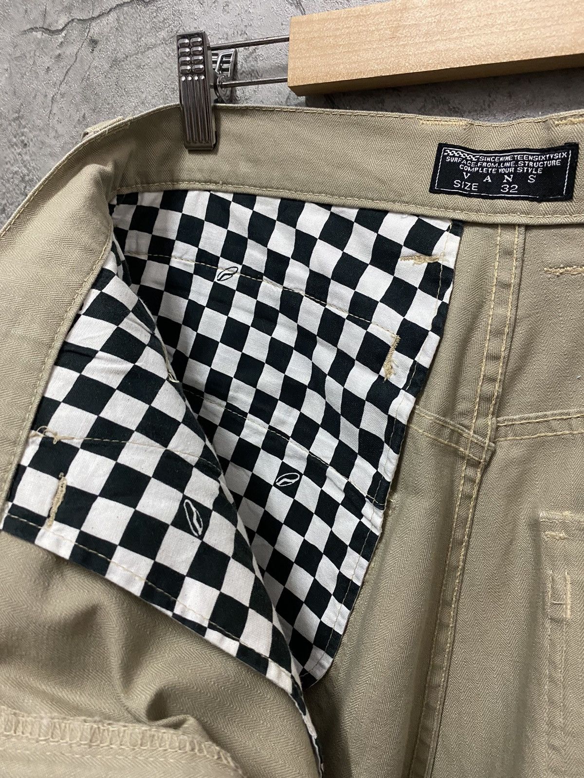 Vans Vintage 90’s Vans Cargo Bush Multi Pocket Heavy Cotton Pants Size US 32 / EU 48 - 16 Thumbnail