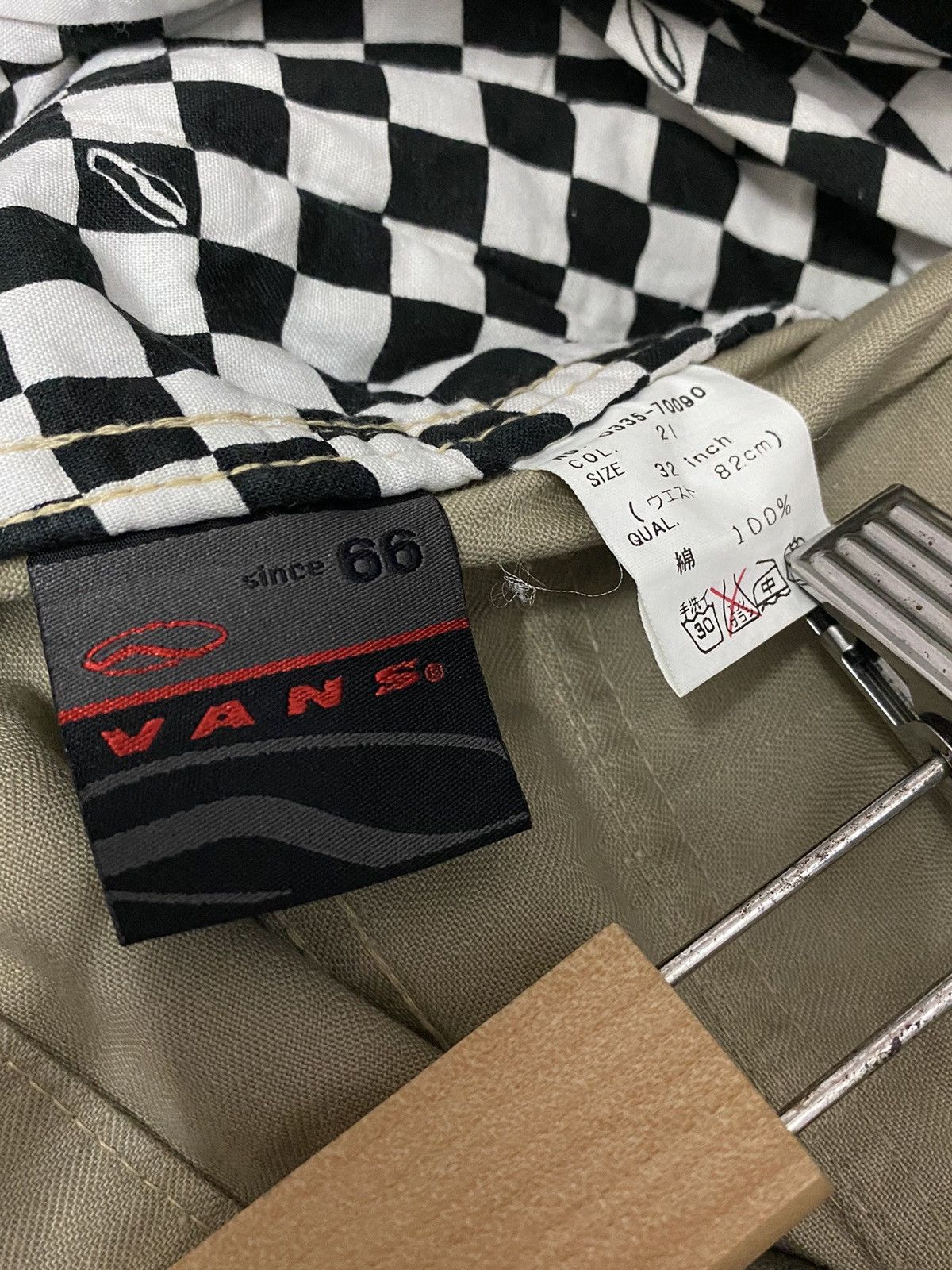Vans Vintage 90’s Vans Cargo Bush Multi Pocket Heavy Cotton Pants Size US 32 / EU 48 - 18 Thumbnail
