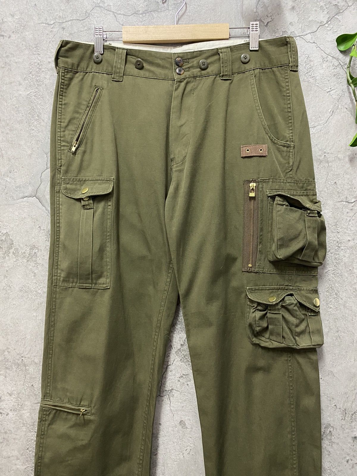 Japanese Brand Neutral infinity Japan Multi Pocket Techincal Cargo Pants Size US 34 / EU 50 - 3 Thumbnail