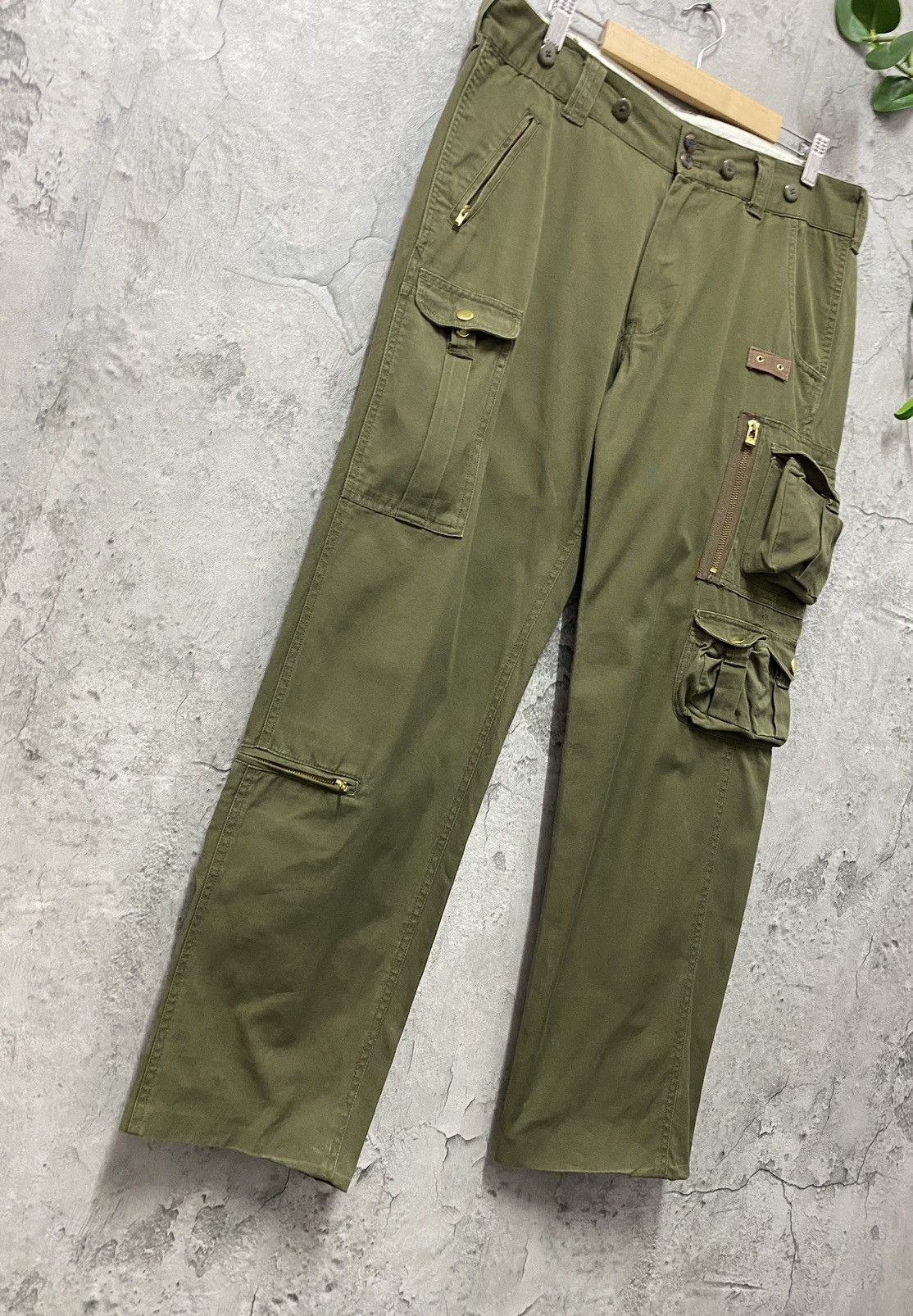 Japanese Brand Neutral infinity Japan Multi Pocket Techincal Cargo Pants Size US 34 / EU 50 - 2 Thumbnail