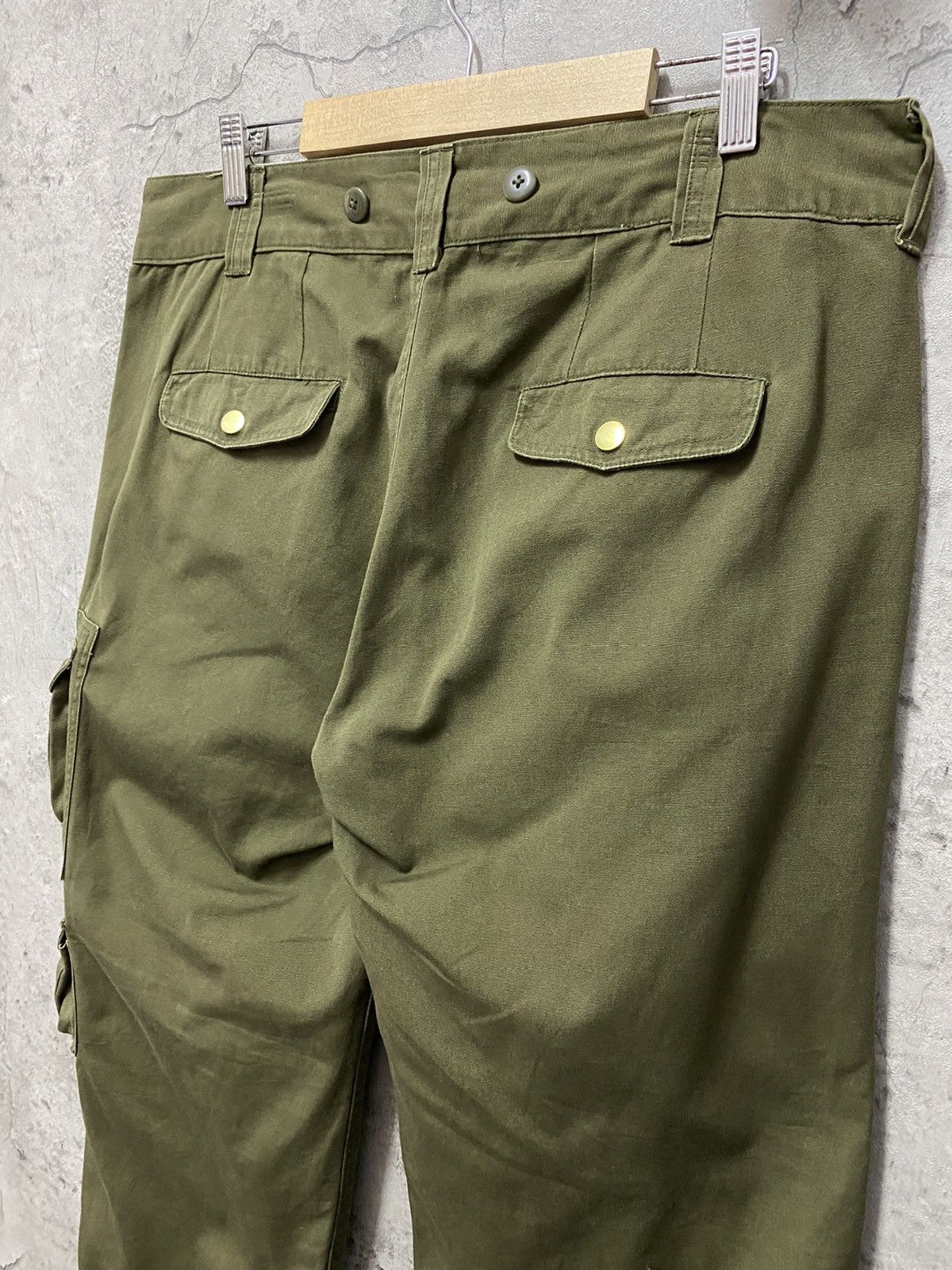 Japanese Brand Neutral infinity Japan Multi Pocket Techincal Cargo Pants Size US 34 / EU 50 - 12 Thumbnail