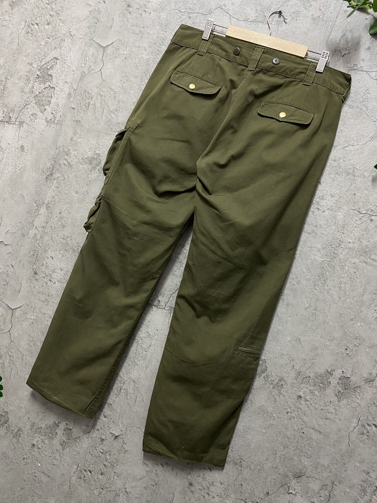 Japanese Brand Neutral infinity Japan Multi Pocket Techincal Cargo Pants Size US 34 / EU 50 - 10 Thumbnail