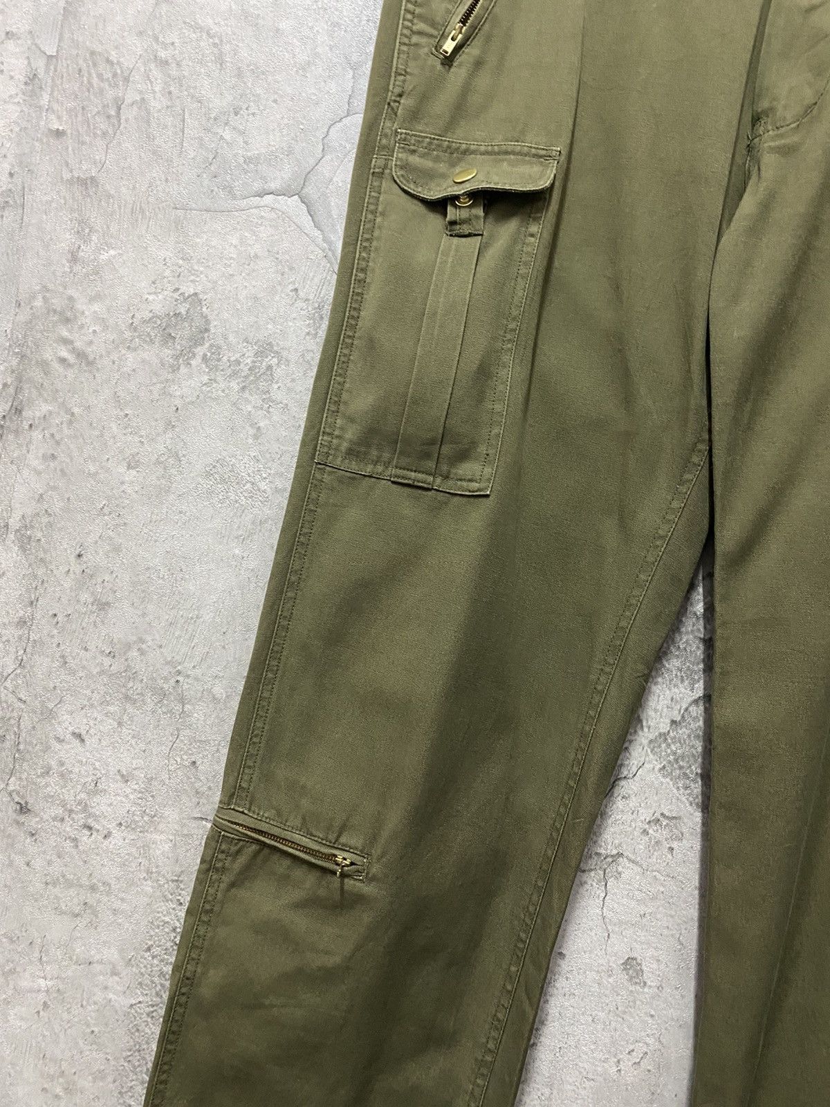 Japanese Brand Neutral infinity Japan Multi Pocket Techincal Cargo Pants Size US 34 / EU 50 - 7 Thumbnail