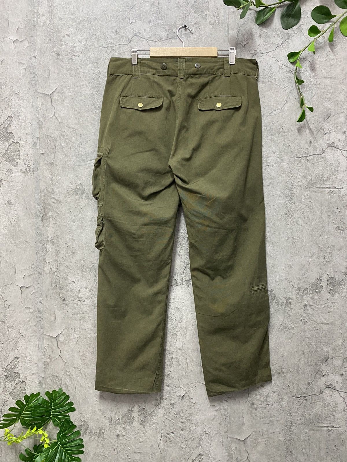 Japanese Brand Neutral infinity Japan Multi Pocket Techincal Cargo Pants Size US 34 / EU 50 - 9 Thumbnail