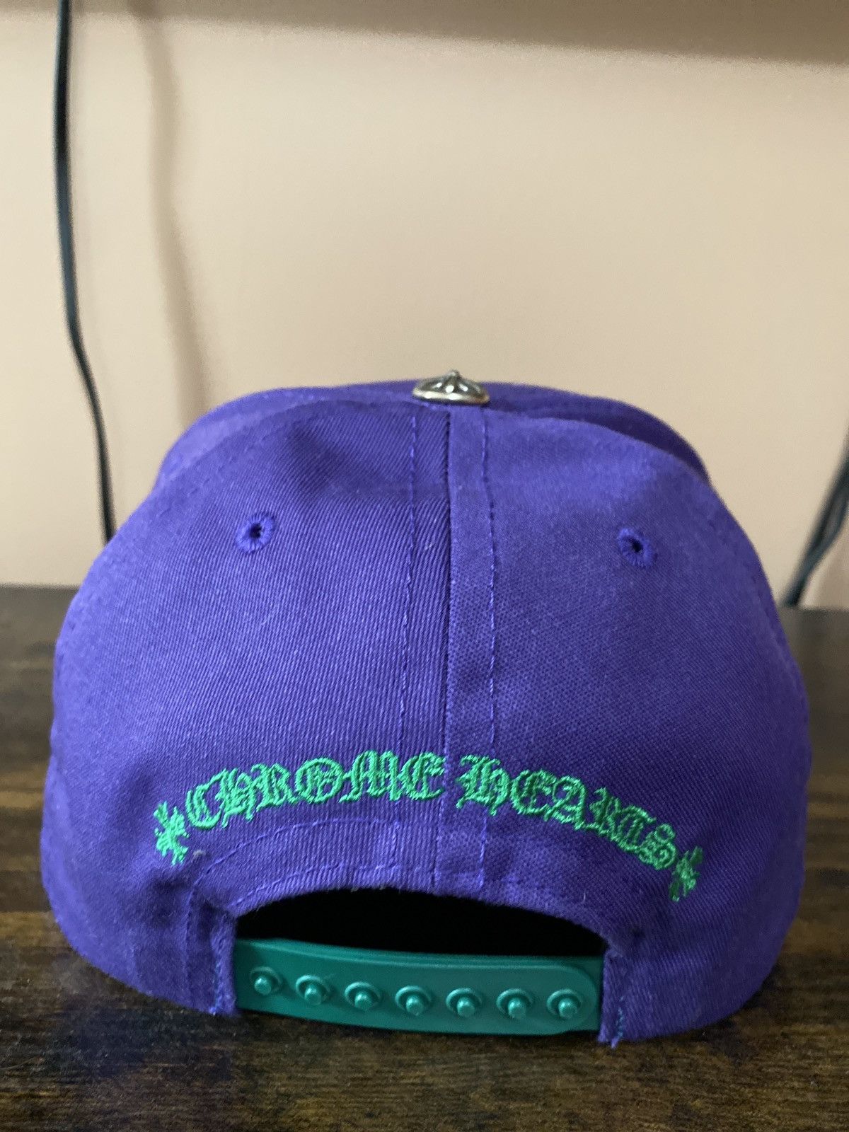Chrome Hearts Chrome Hearts 5 Panel Baseball Purple Hat Size ONE SIZE - 2 Thumbnail
