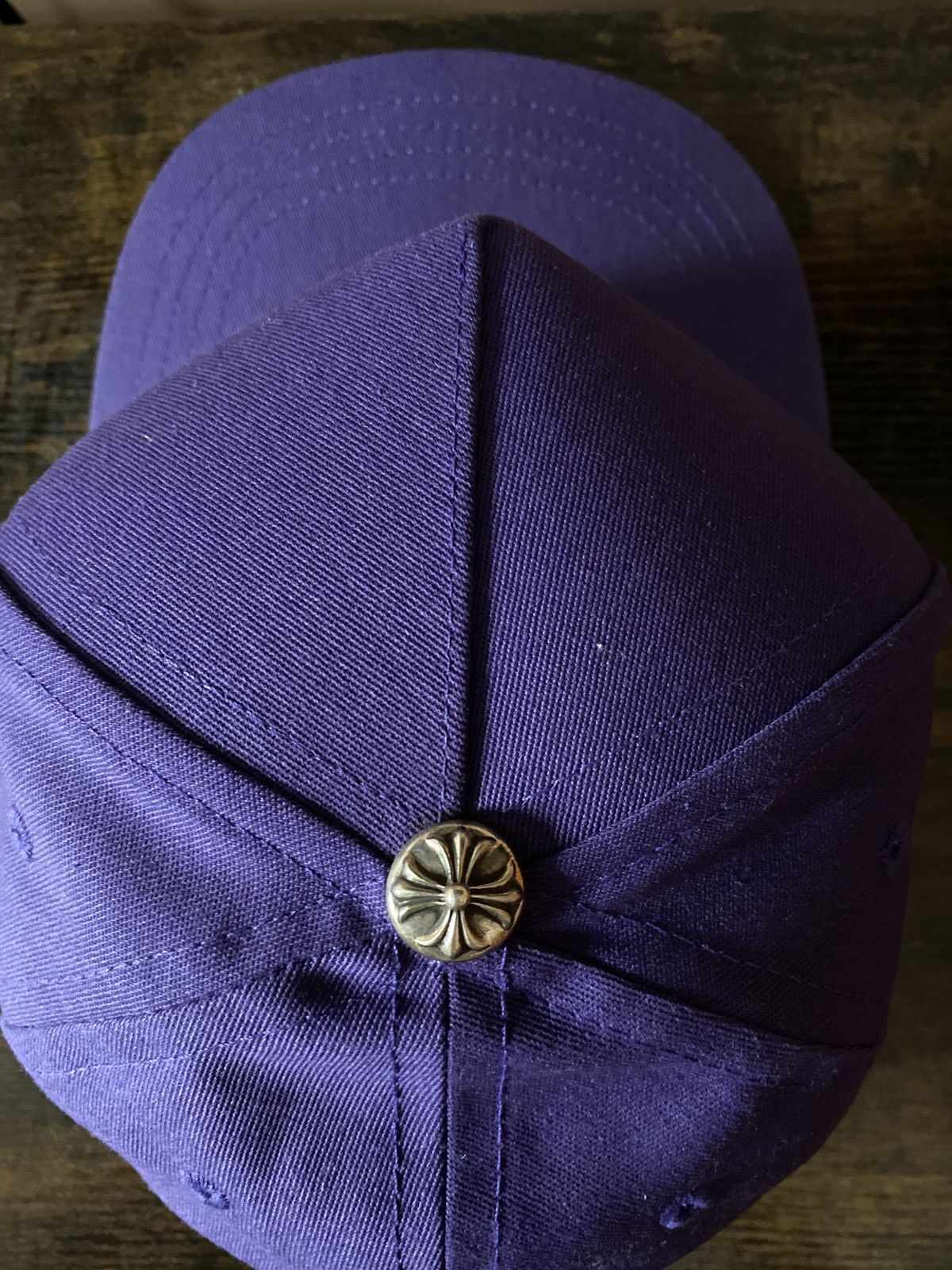 Chrome Hearts Chrome Hearts 5 Panel Baseball Purple Hat Size ONE SIZE - 3 Thumbnail