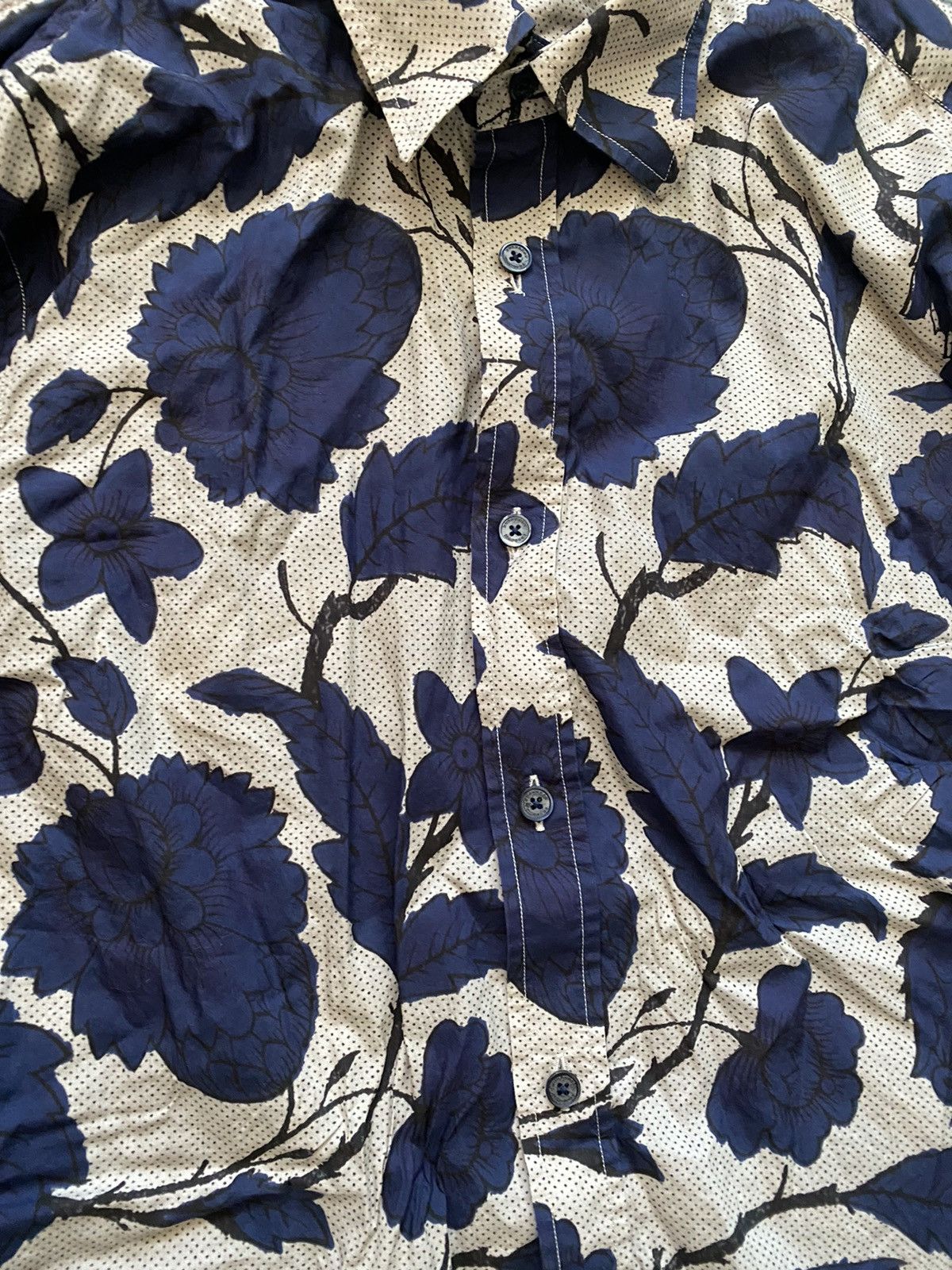 Burberry Prorsum Floral printed shirt Size US M / EU 48-50 / 2 - 5 Thumbnail