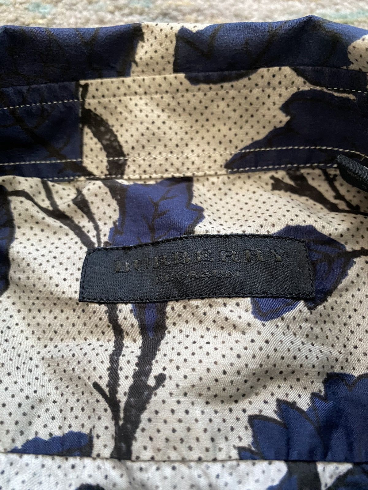Burberry Prorsum Floral printed shirt Size US M / EU 48-50 / 2 - 2 Thumbnail
