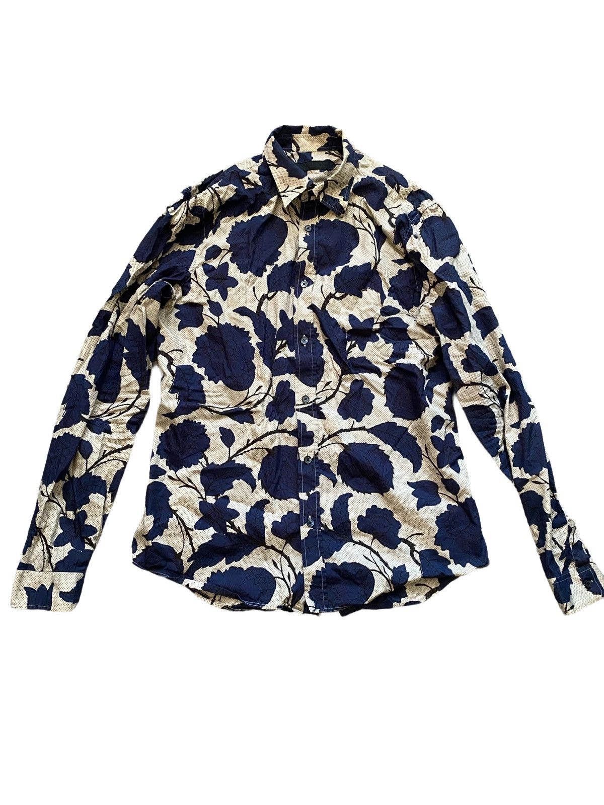 Burberry Prorsum Floral printed shirt Size US M / EU 48-50 / 2 - 1 Thumbnail