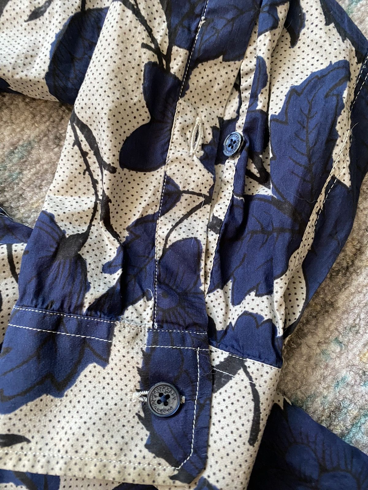 Burberry Prorsum Floral printed shirt Size US M / EU 48-50 / 2 - 3 Thumbnail