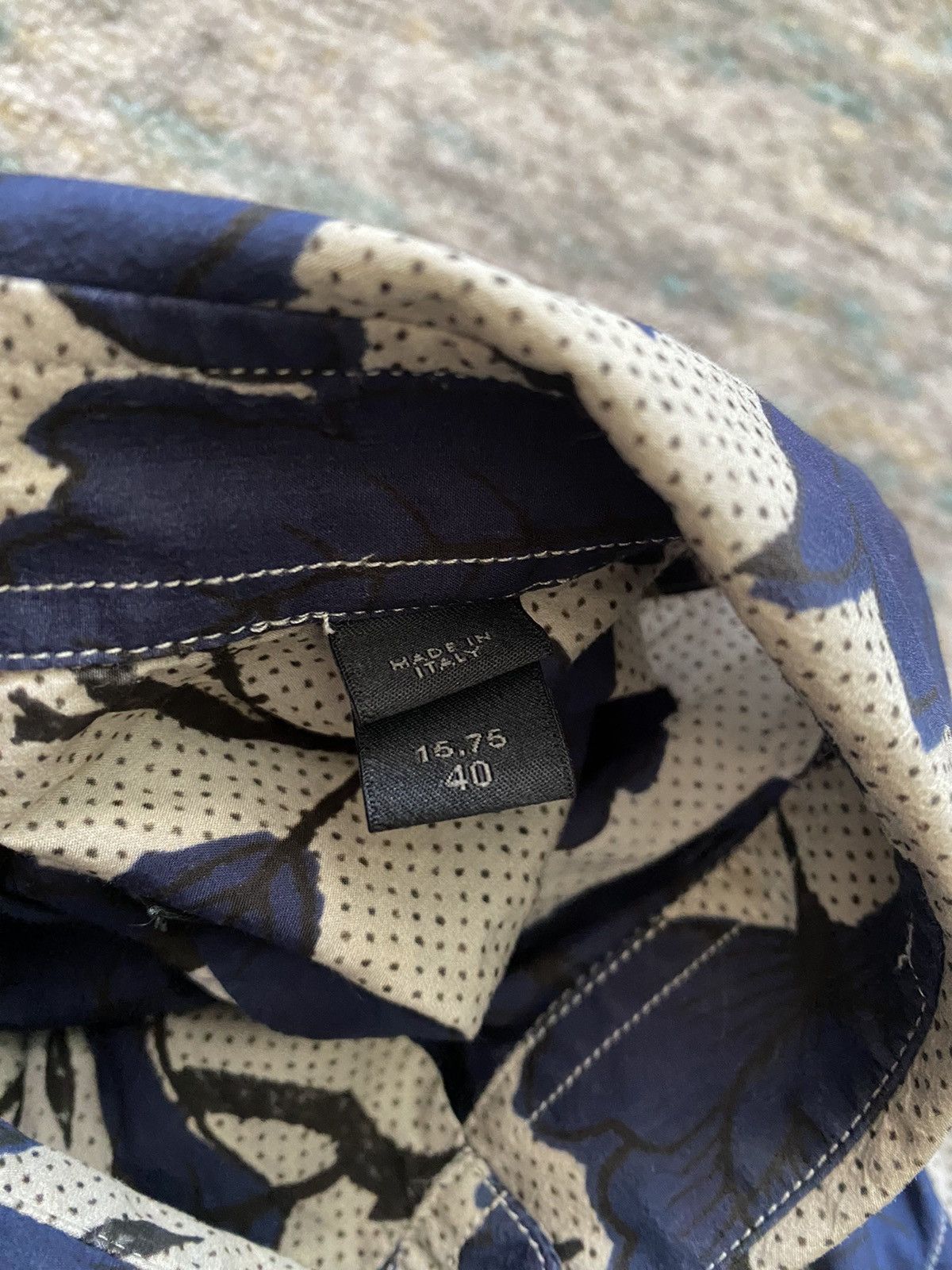 Burberry Prorsum Floral printed shirt Size US M / EU 48-50 / 2 - 4 Thumbnail