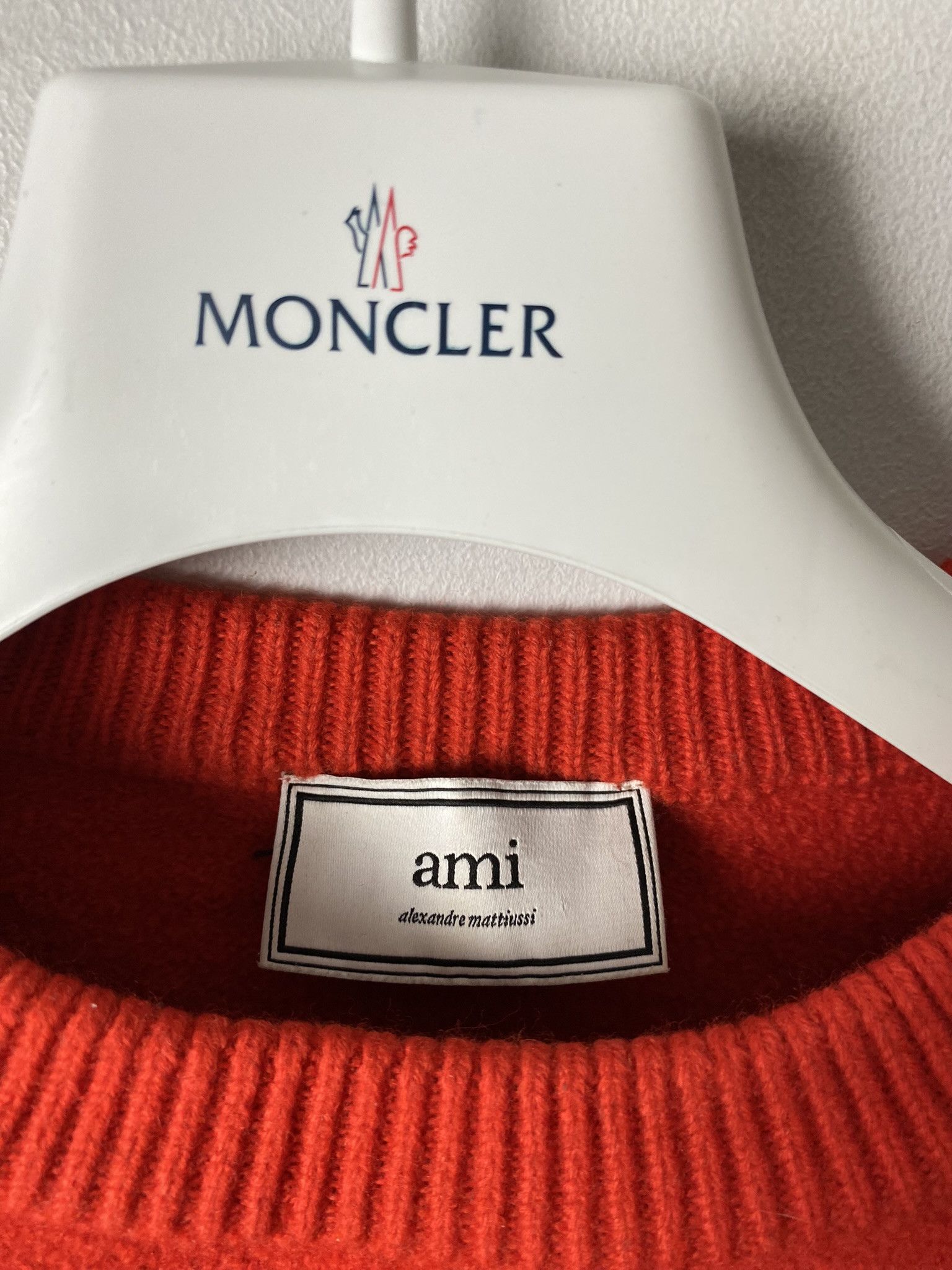 AMI AMI Alexandre Mattiussi sweater jumper big logo Size M / US 6-8 / IT 42-44 - 3 Thumbnail