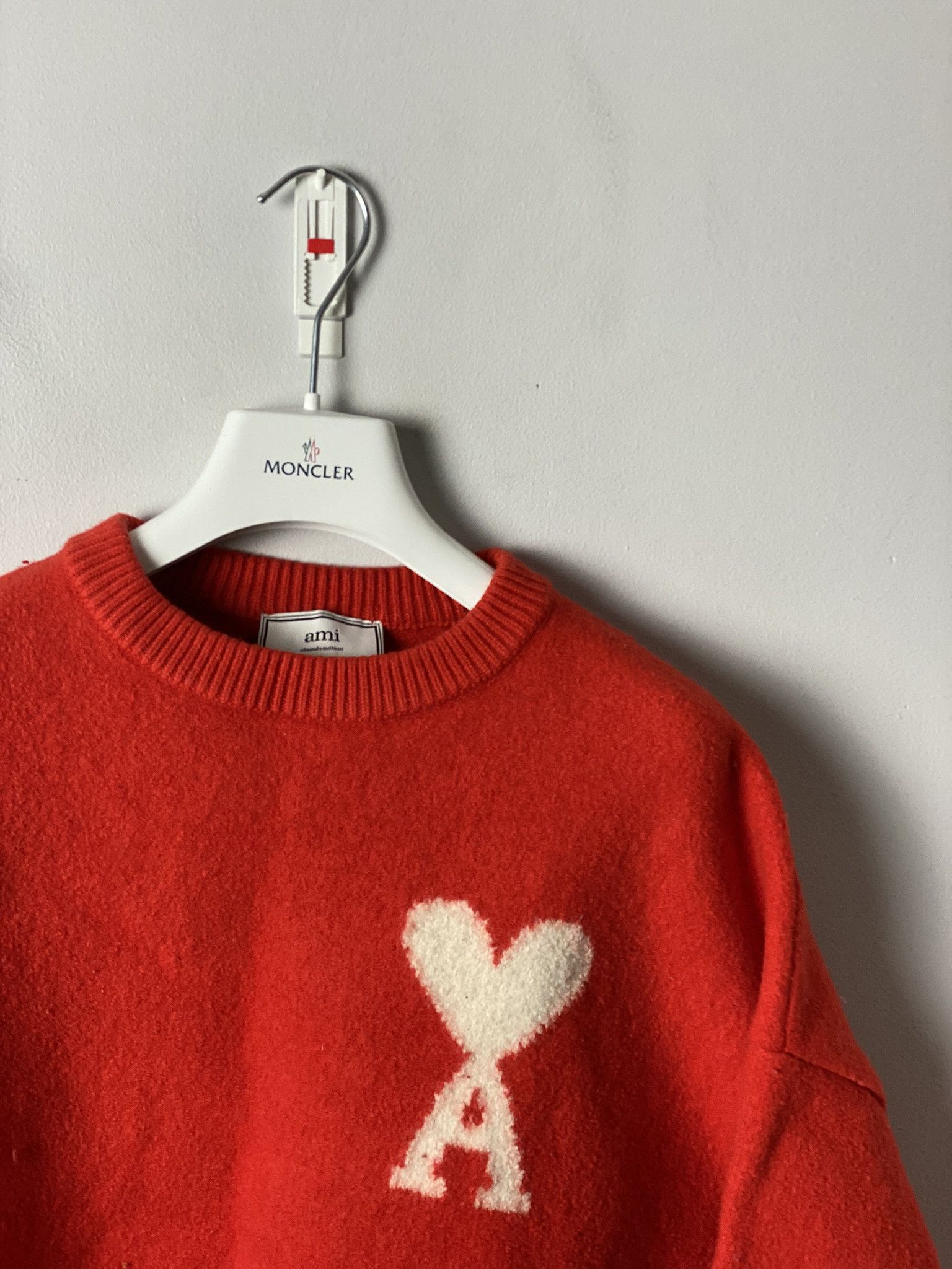 AMI AMI Alexandre Mattiussi sweater jumper big logo Size M / US 6-8 / IT 42-44 - 2 Thumbnail