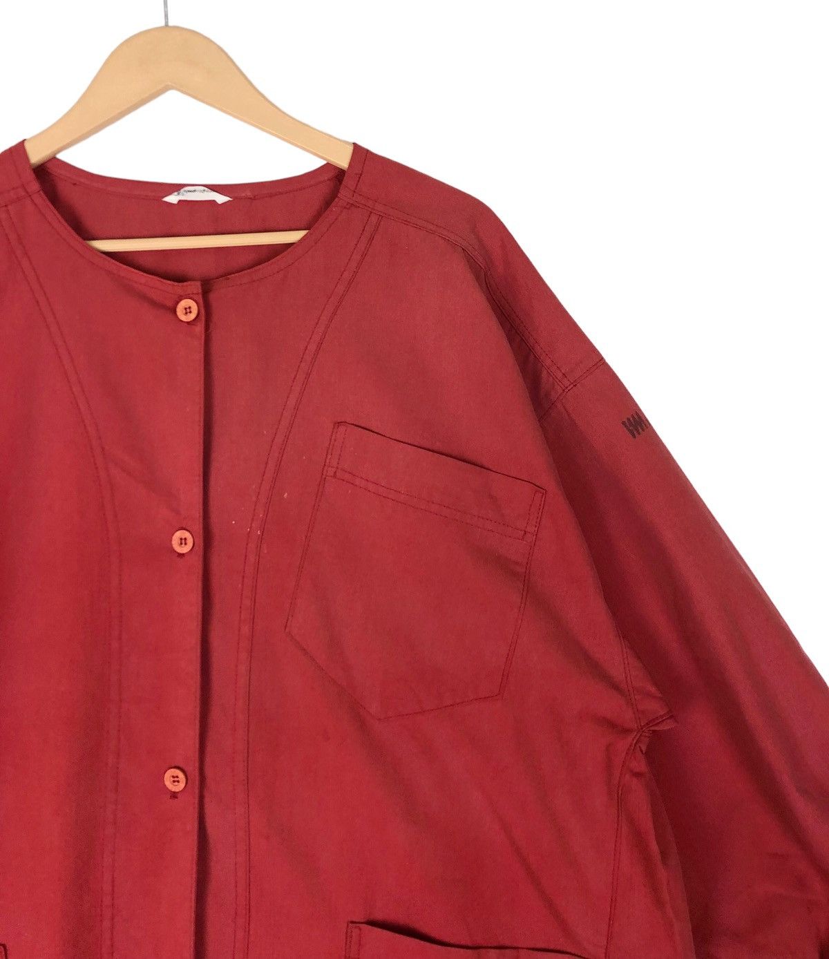 Issey Miyake Vintage Issey Miyake Oversized Batwing Coat Jacket Size US L / EU 52-54 / 3 - 6 Thumbnail