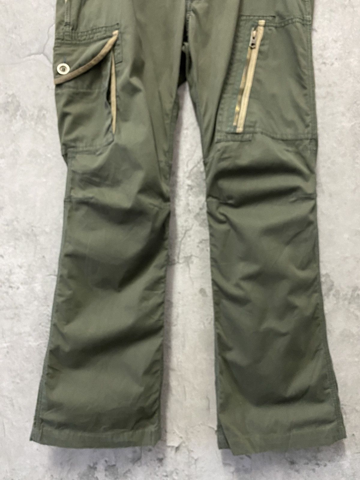 Edwin Vintage Edwin Tactical Flared Cargo Pants Size US 34 / EU 50 - 5 Thumbnail