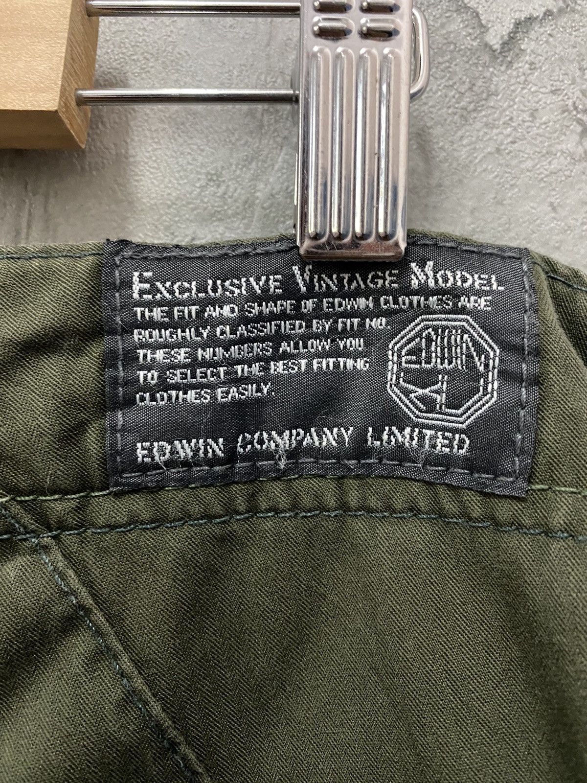 Edwin Vintage Edwin Tactical Flared Cargo Pants Size US 34 / EU 50 - 16 Thumbnail