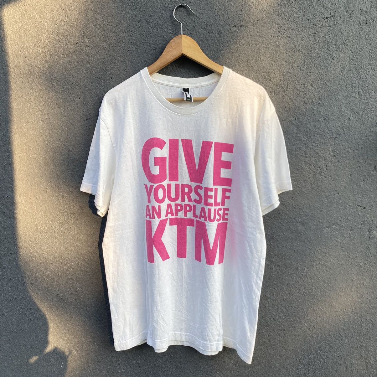 Japanese Brand HOLY GRAIL VINTAGE Y2K KTM PORN STAR ERD GRUNGE TEE Size US XL / EU 56 / 4 - 3 Thumbnail