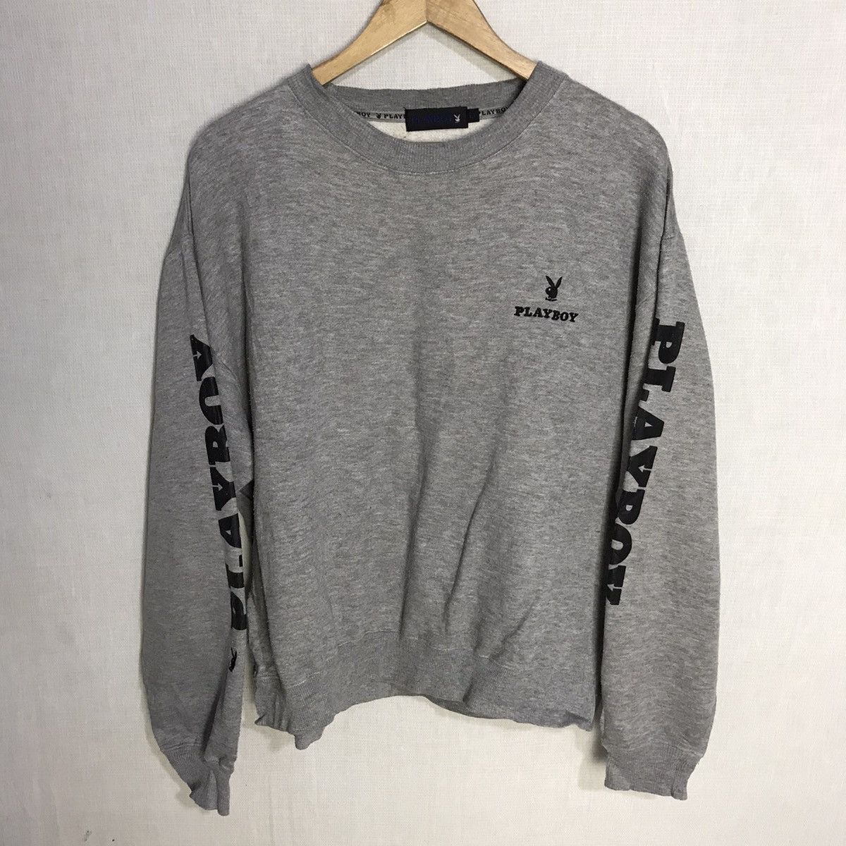 Playboy Playboy big embroidery bunny crewneck Size US XL / EU 56 / 4 - 2 Thumbnail