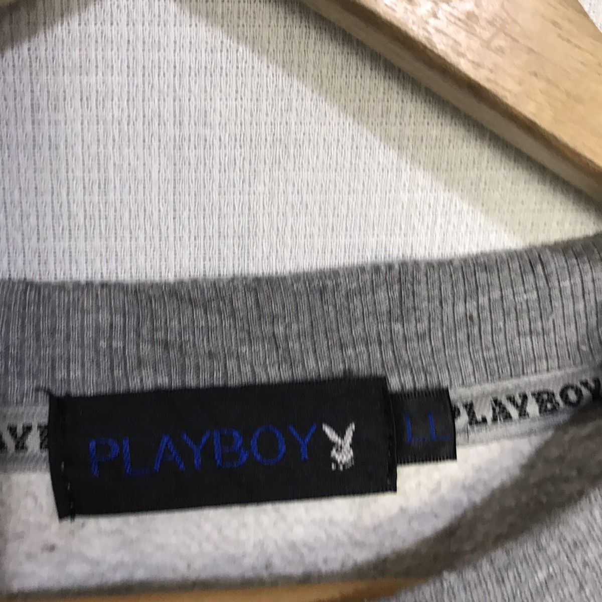 Playboy Playboy big embroidery bunny crewneck Size US XL / EU 56 / 4 - 5 Thumbnail