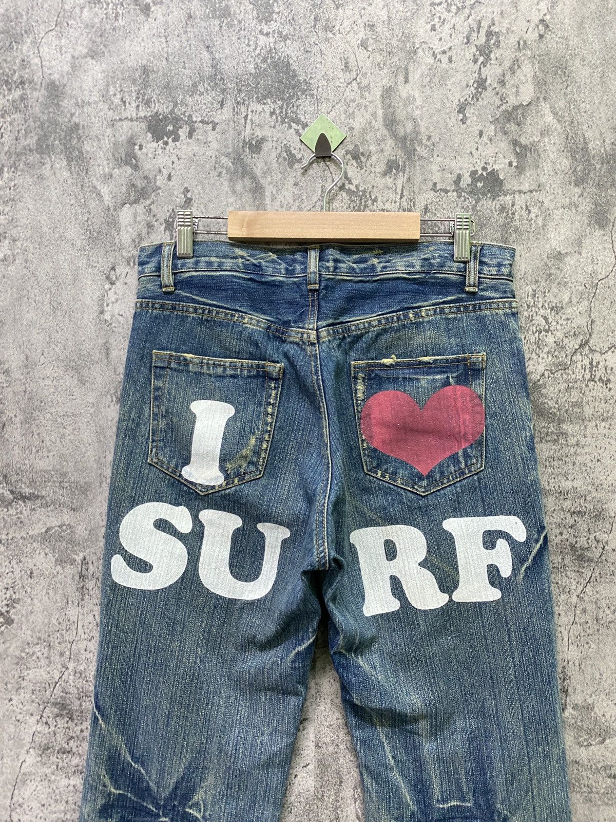 Japanese Brand Japan POINT LOMA Surf Style Rare Design Denim Size US 30 / EU 46 - 10 Thumbnail