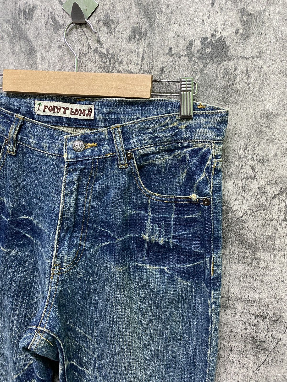 Japanese Brand Japan POINT LOMA Surf Style Rare Design Denim Size US 30 / EU 46 - 8 Thumbnail