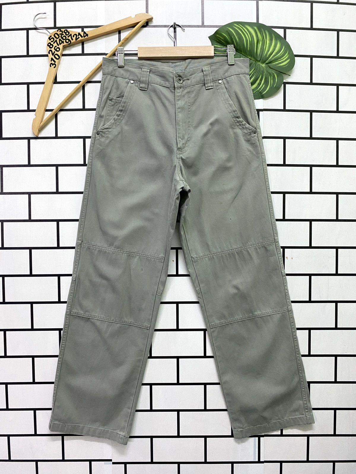 Uniqlo Japanese UNIQLO Workwear Double Knee Pants Size US 30 / EU 46 - 1 Thumbnail