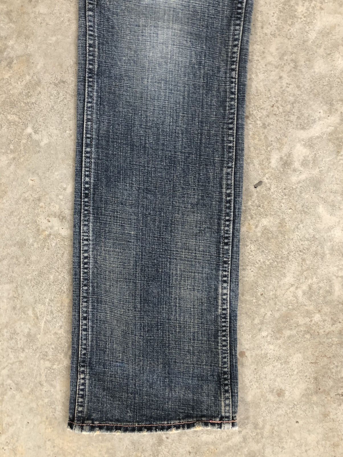 If Six Was Nine Japanese Real Mini Flare Jeans Cargo Pants Size US 30 / EU 46 - 3 Thumbnail