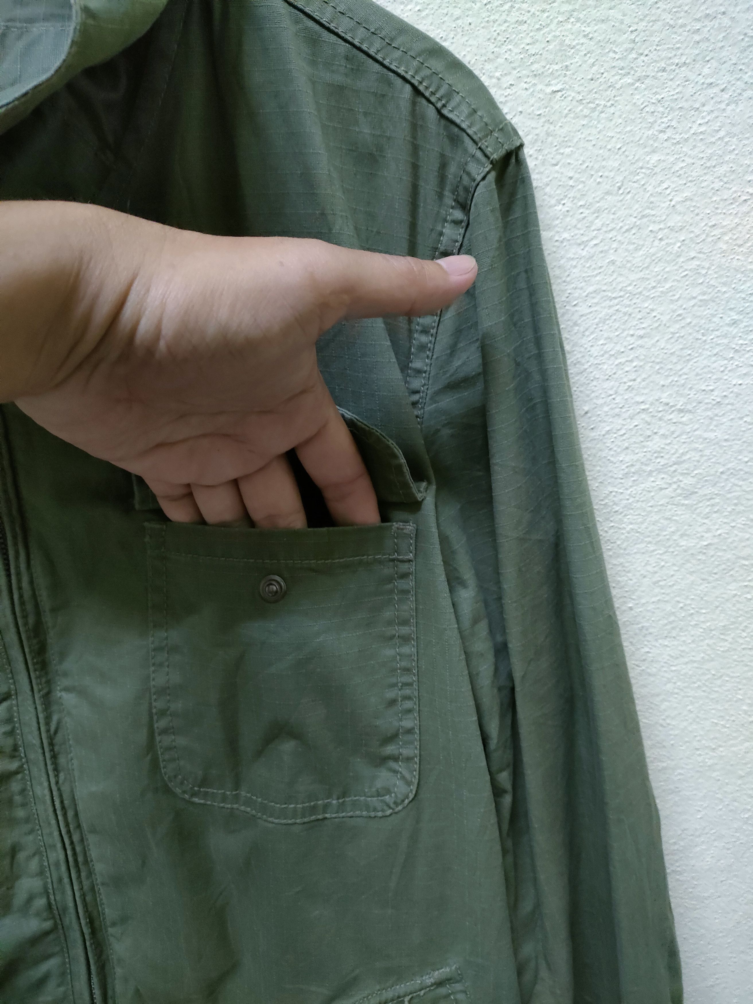 Garment Reproduction of Workers Natural Story Authentic Garment Military Style Size US L / EU 52-54 / 3 - 5 Thumbnail